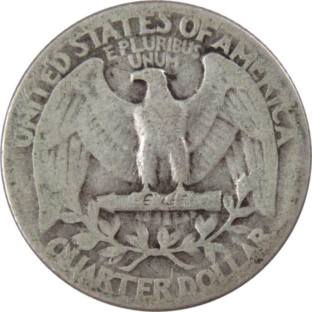1934 Medium Motto Washington Quarter G Good 90% Silver 25c US Coin Collectible