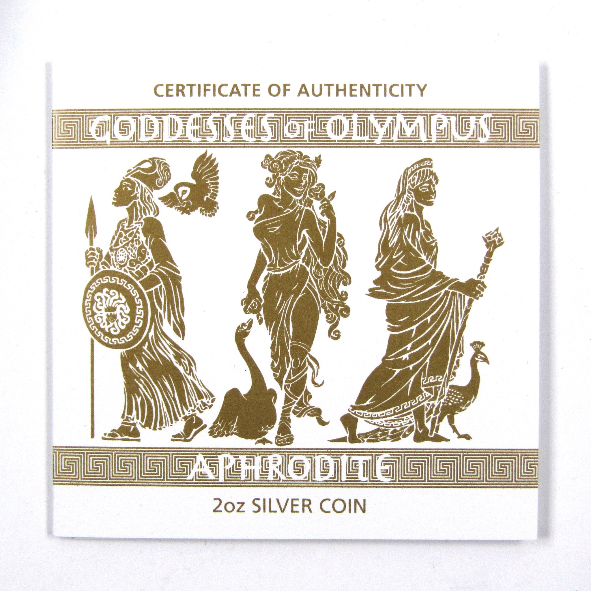 2015 Goddesses Of Olympus Aphrodite Silver High Relief SKU:CPC1995