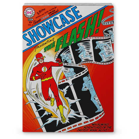 DC COMIX Showcase #4 The Flash Silver $2 Proof 2022 Niue COA SKU:OPC76