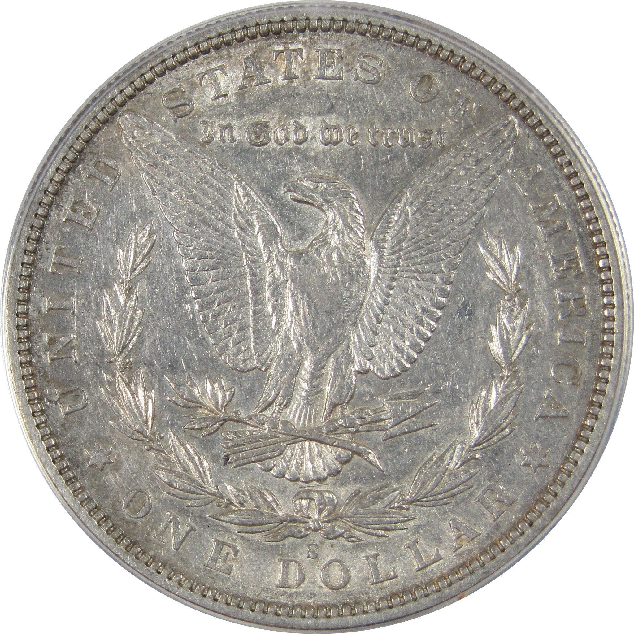 1883 S Morgan Dollar AU 50 Details ANACS 90% Silver SKU:CPC1163 - Morgan coin - Morgan silver dollar - Morgan silver dollar for sale - Profile Coins &amp; Collectibles