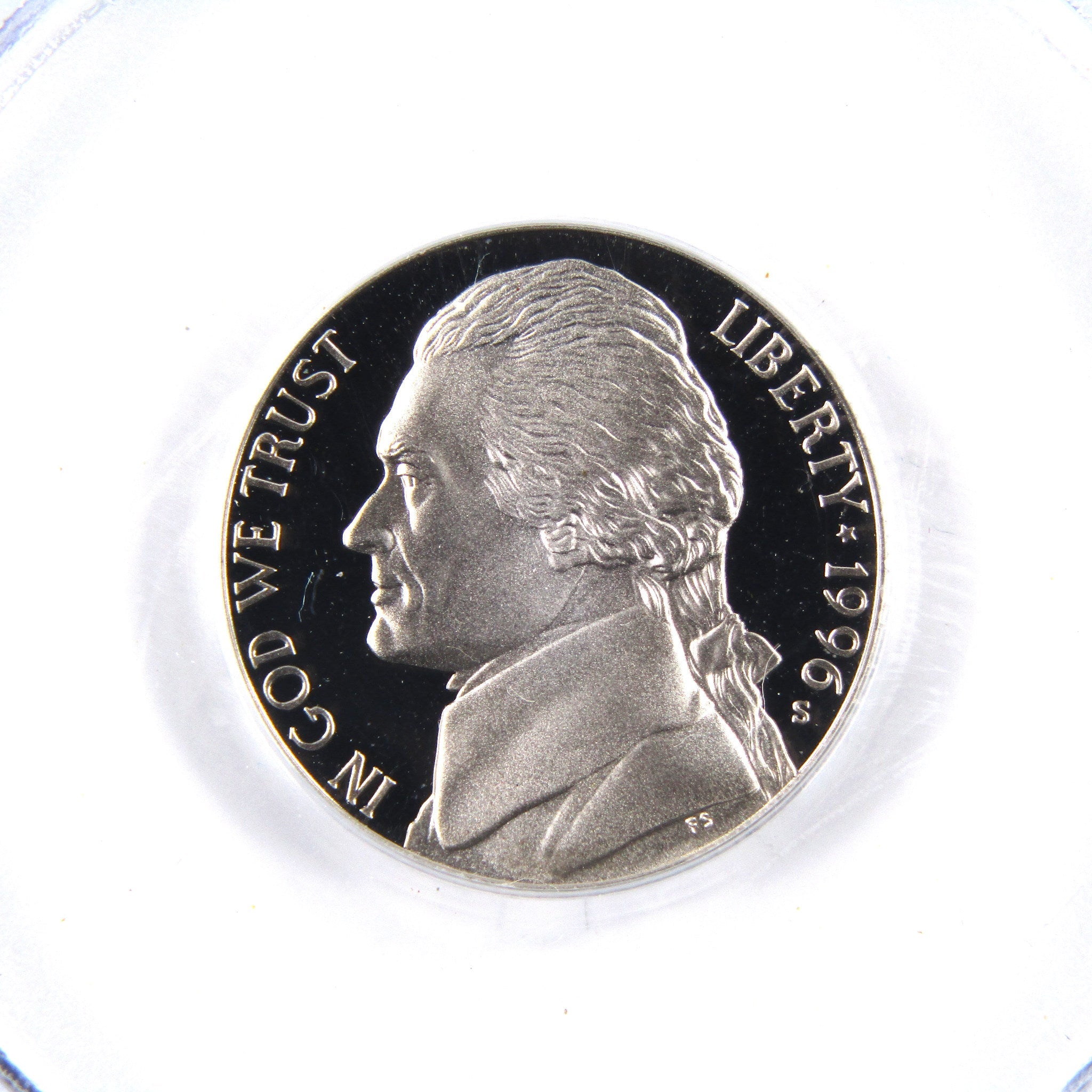 1996 S Jefferson Nickel 5 Cent Piece PR 69 DCAM PCGS Proof SKU:CPC2384