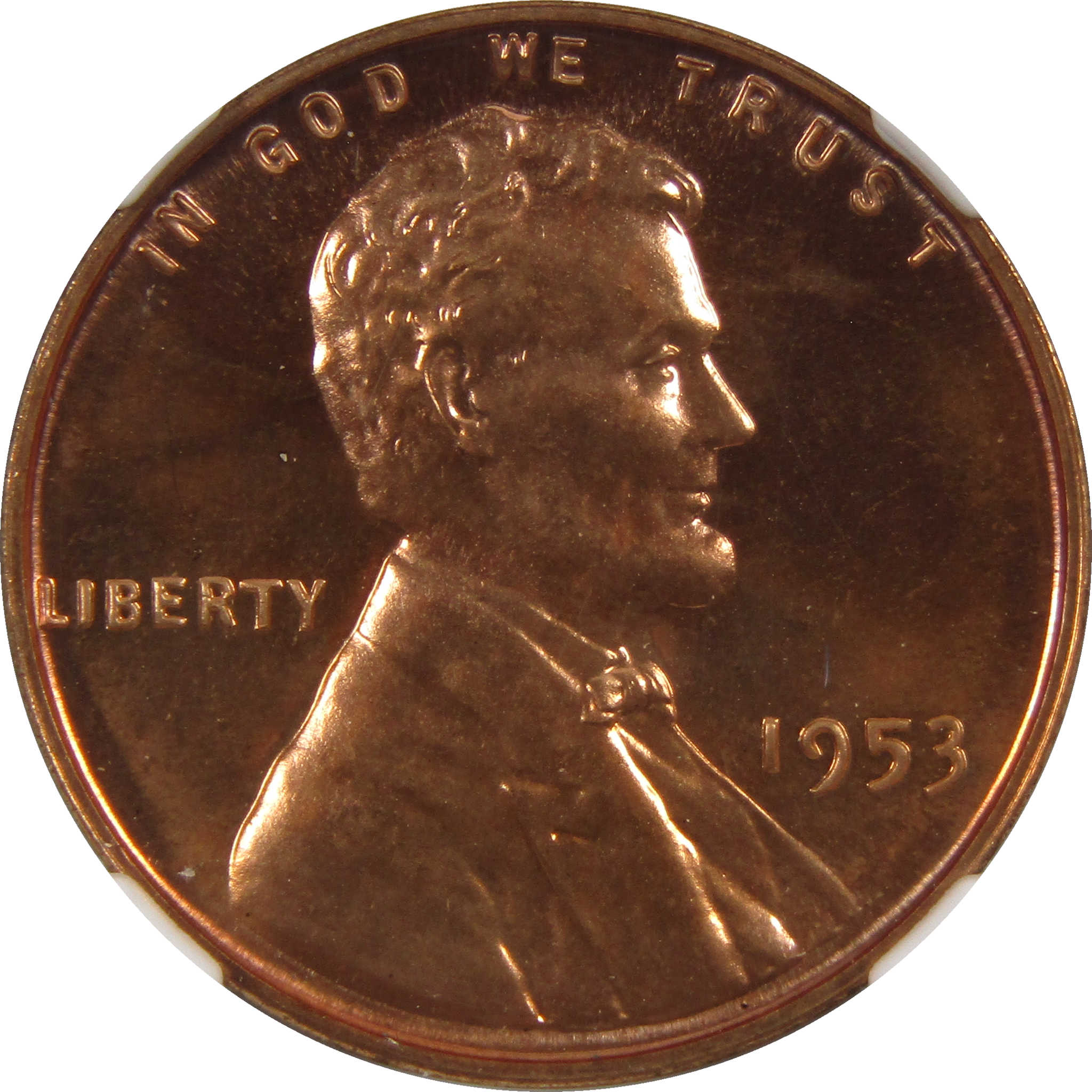 1953 Lincoln Wheat Cent PF 67 RD NGC Penny 1c Proof Coin SKU:I4475