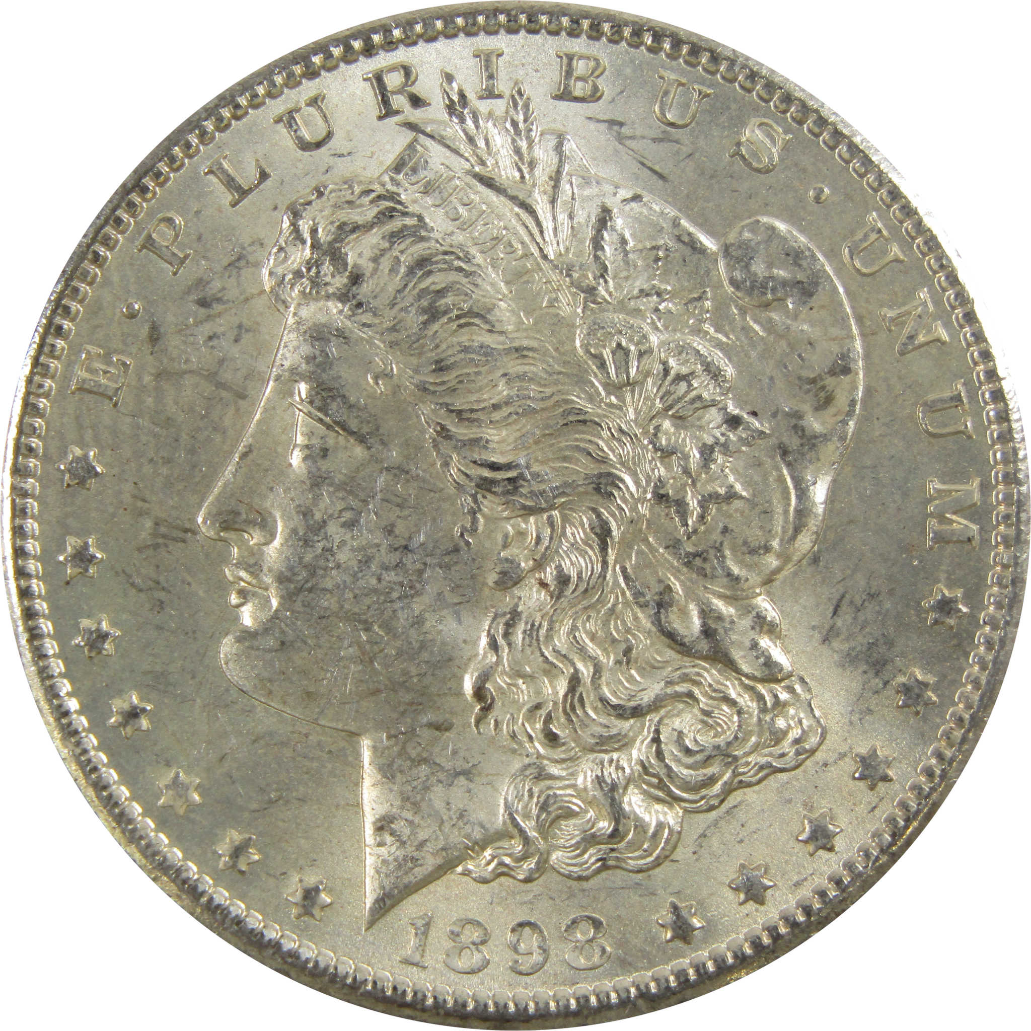 1898 O Morgan Dollar BU Uncirculated 90% Silver $1 Coin SKU:I5216 - Morgan coin - Morgan silver dollar - Morgan silver dollar for sale - Profile Coins &amp; Collectibles