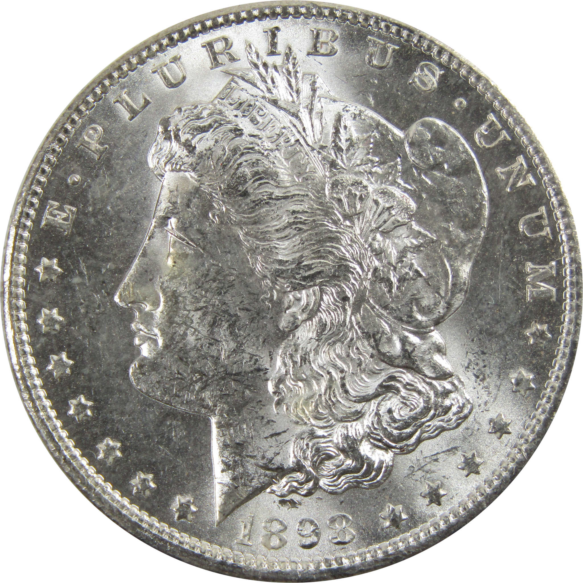 1898 O Morgan Dollar BU Uncirculated 90% Silver $1 Coin SKU:I5205 - Morgan coin - Morgan silver dollar - Morgan silver dollar for sale - Profile Coins &amp; Collectibles