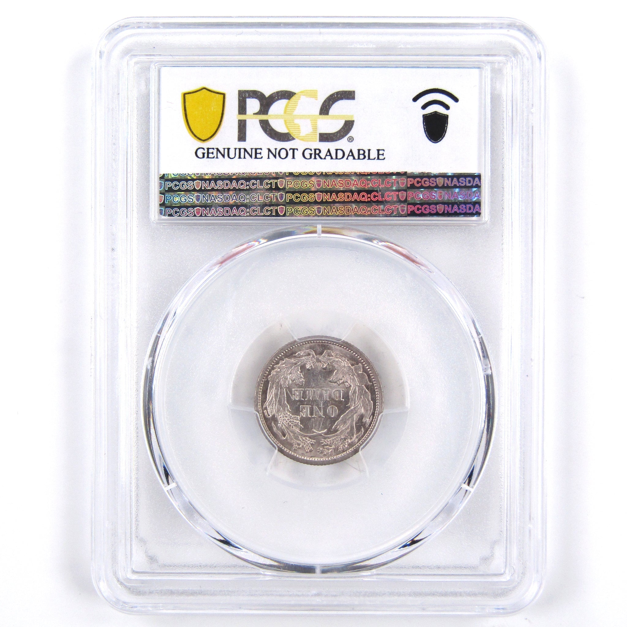 1875 Seated Liberty Dime Uncirculated Details PCGS Silver SKU:CPC2495