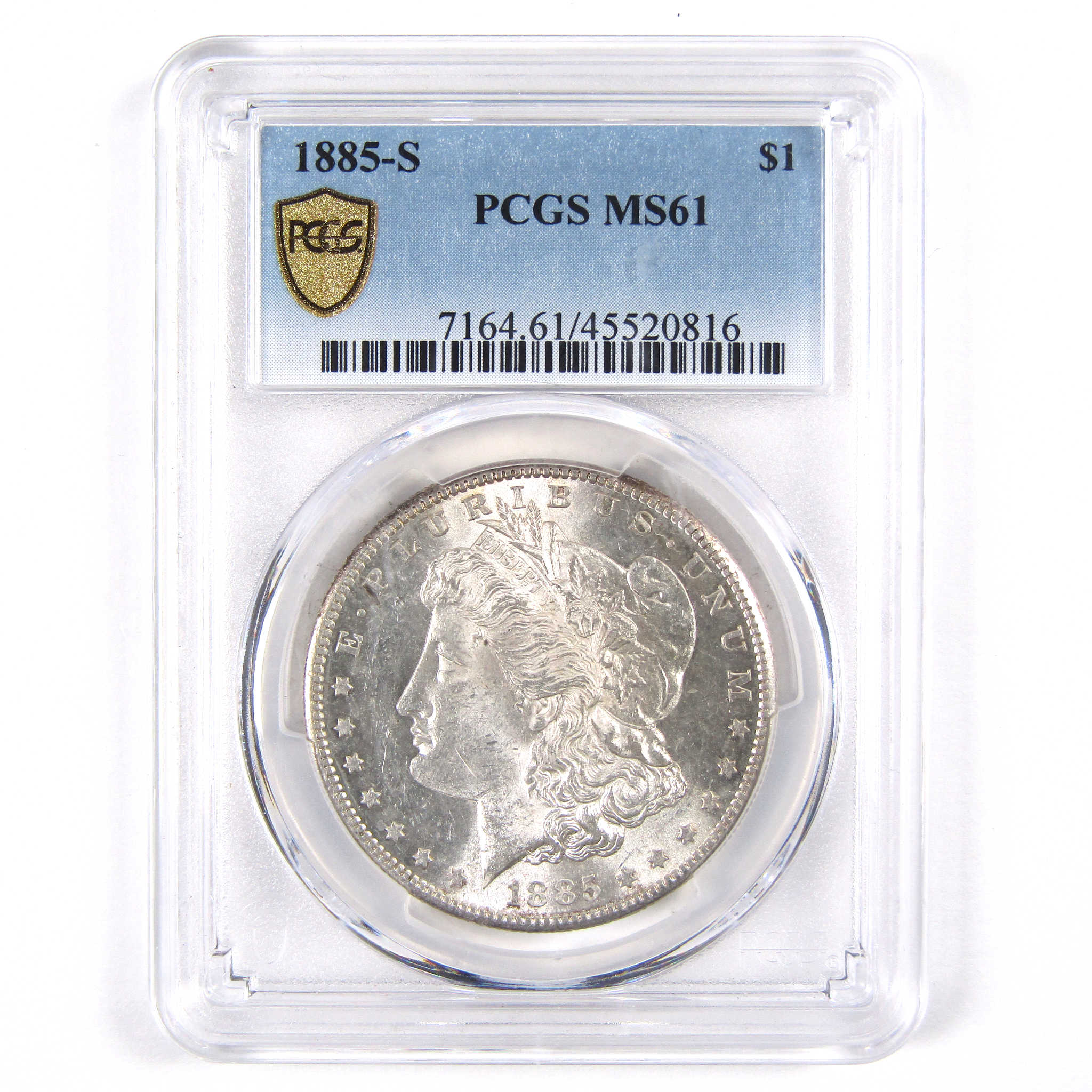 1885 S Morgan Dollar MS 61 PCGS 90% Silver Uncirculated SKU:I2949 - Morgan coin - Morgan silver dollar - Morgan silver dollar for sale - Profile Coins &amp; Collectibles