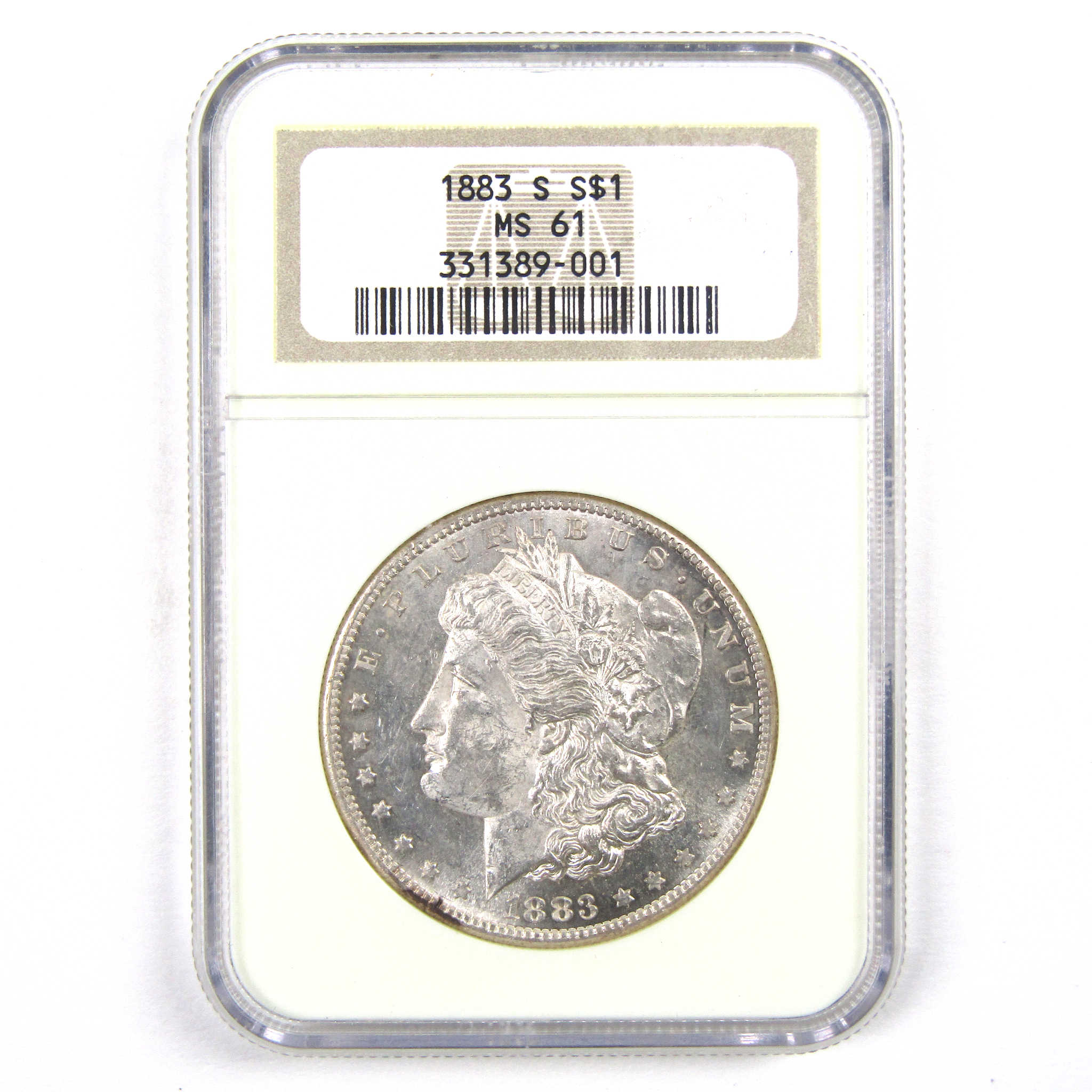 1883 S Morgan Dollar MS 61 NGC 90% Silver Uncirculated SKU:I3438 - Morgan coin - Morgan silver dollar - Morgan silver dollar for sale - Profile Coins &amp; Collectibles