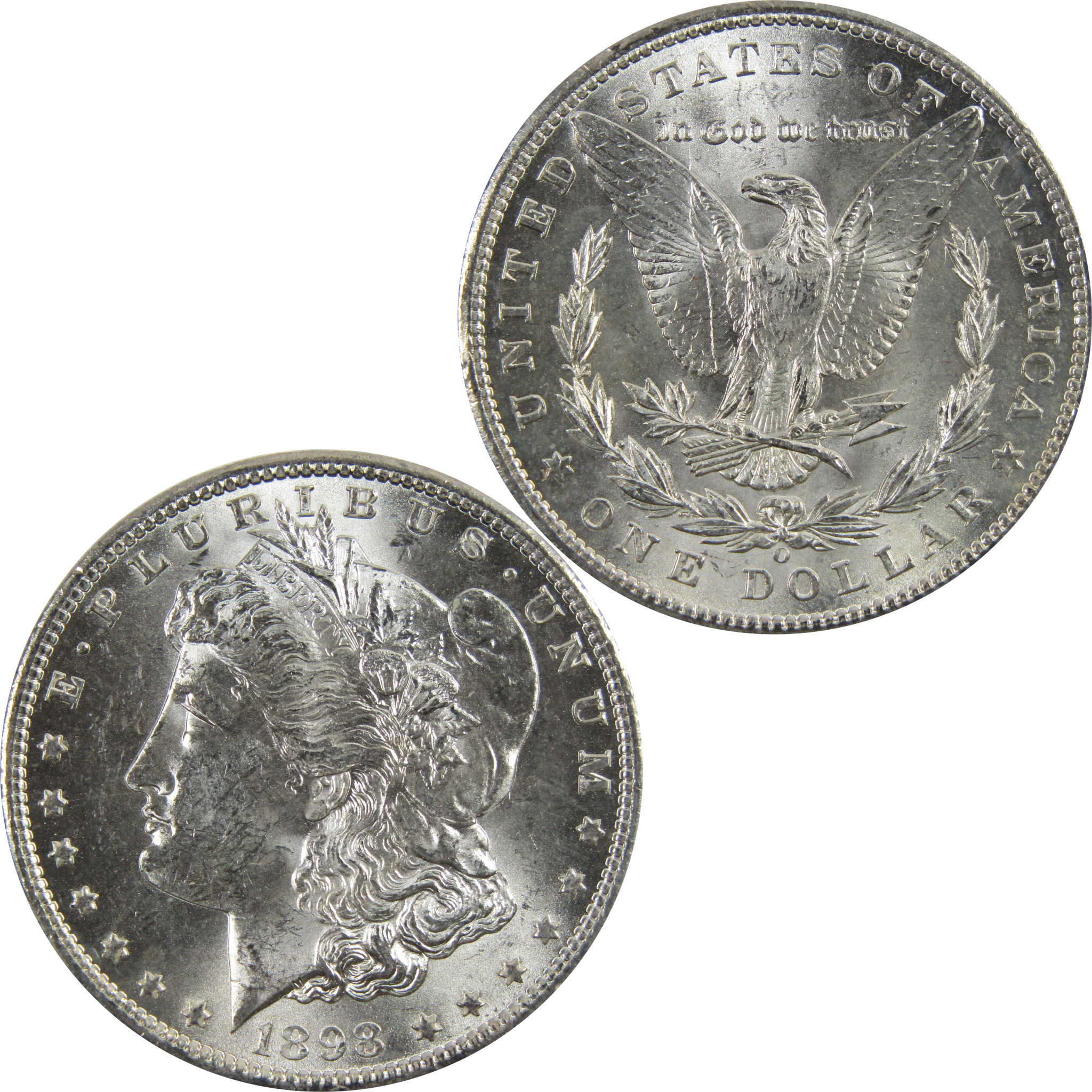 1898 O Morgan Dollar BU Uncirculated 90% Silver $1 Coin SKU:I5246 - Morgan coin - Morgan silver dollar - Morgan silver dollar for sale - Profile Coins &amp; Collectibles