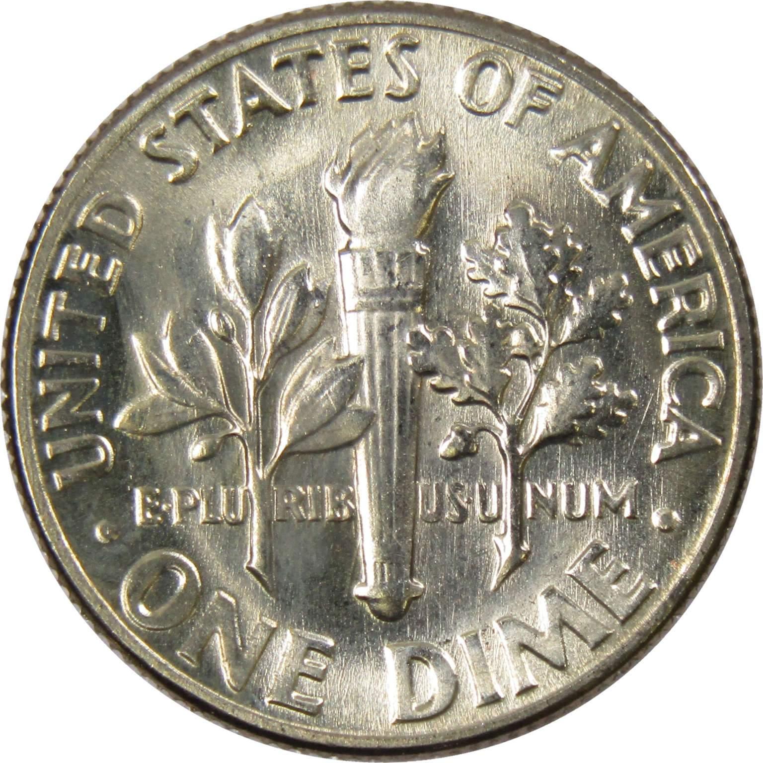 1974 D Roosevelt Dime BU Uncirculated Mint State 10c US Coin Collectible