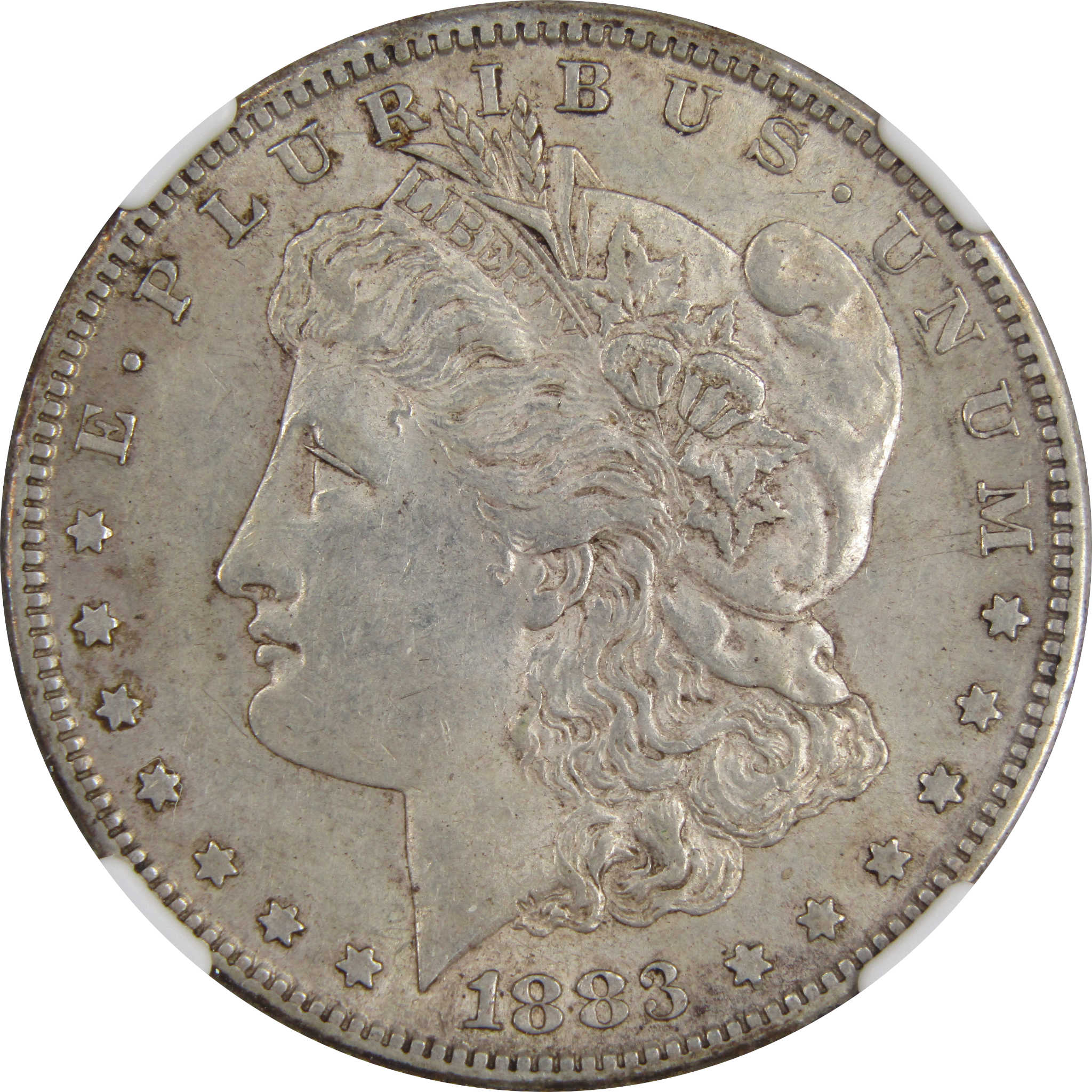 1883 S Morgan Dollar AU 55 NGC 90% Silver US Coin SKU:I2306 - Morgan coin - Morgan silver dollar - Morgan silver dollar for sale - Profile Coins &amp; Collectibles