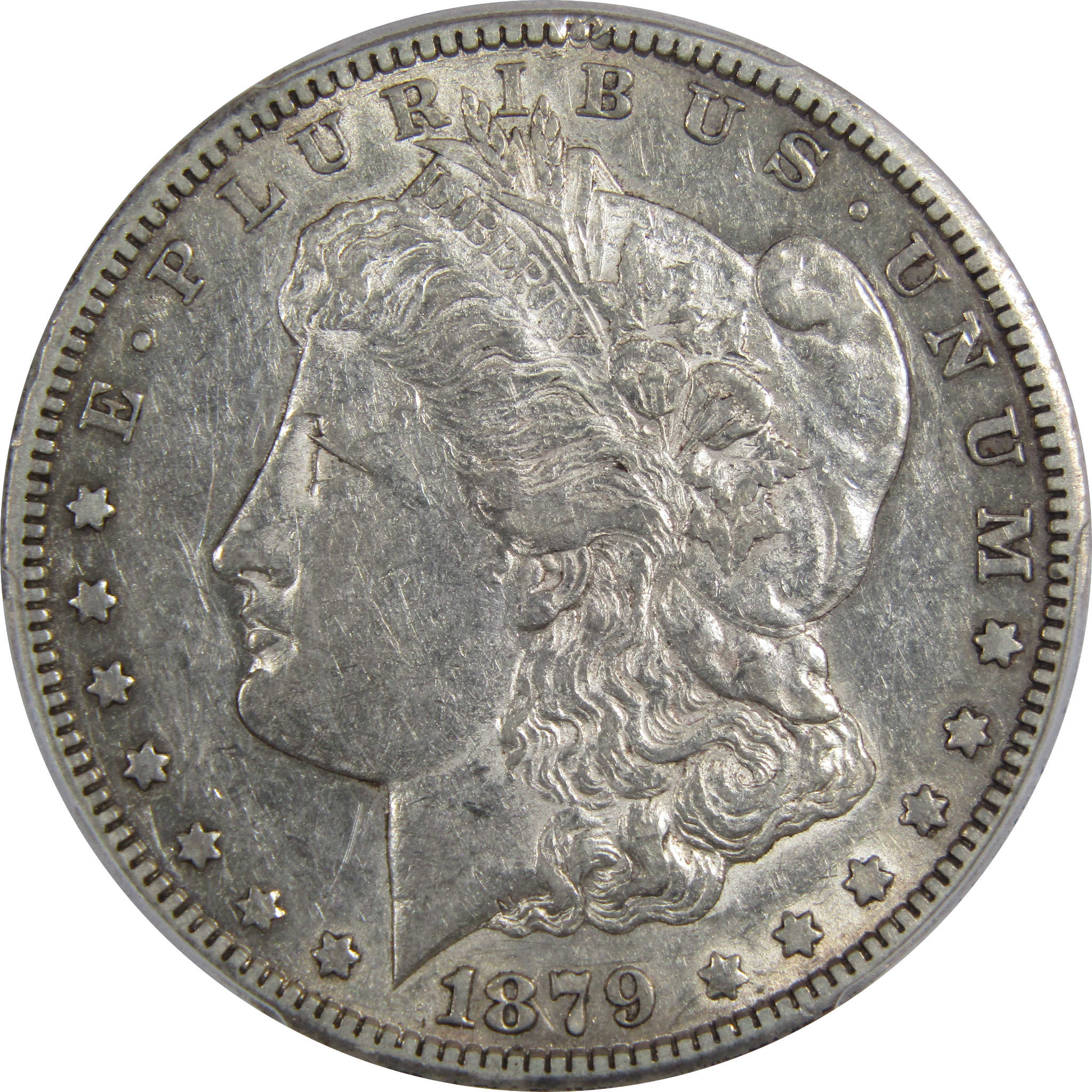 1879-P Morgan Silver Dollar XF