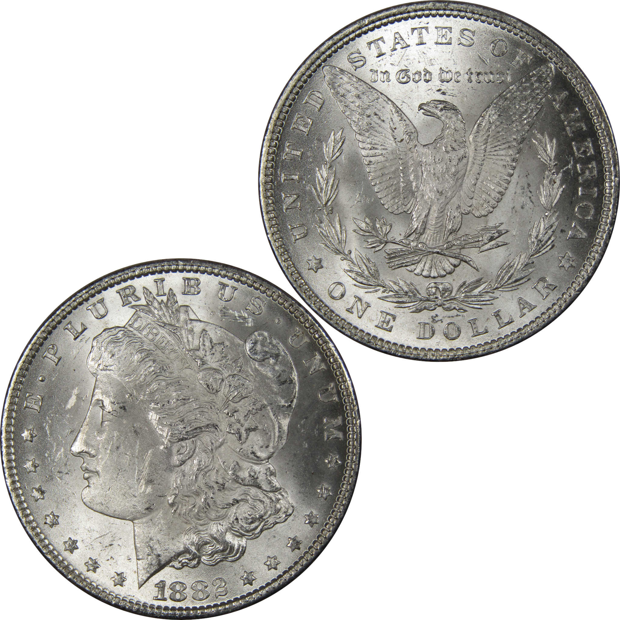 1882 Morgan Dollar BU Uncirculated Mint State 90% Silver SKU:IPC9720 - Morgan coin - Morgan silver dollar - Morgan silver dollar for sale - Profile Coins &amp; Collectibles