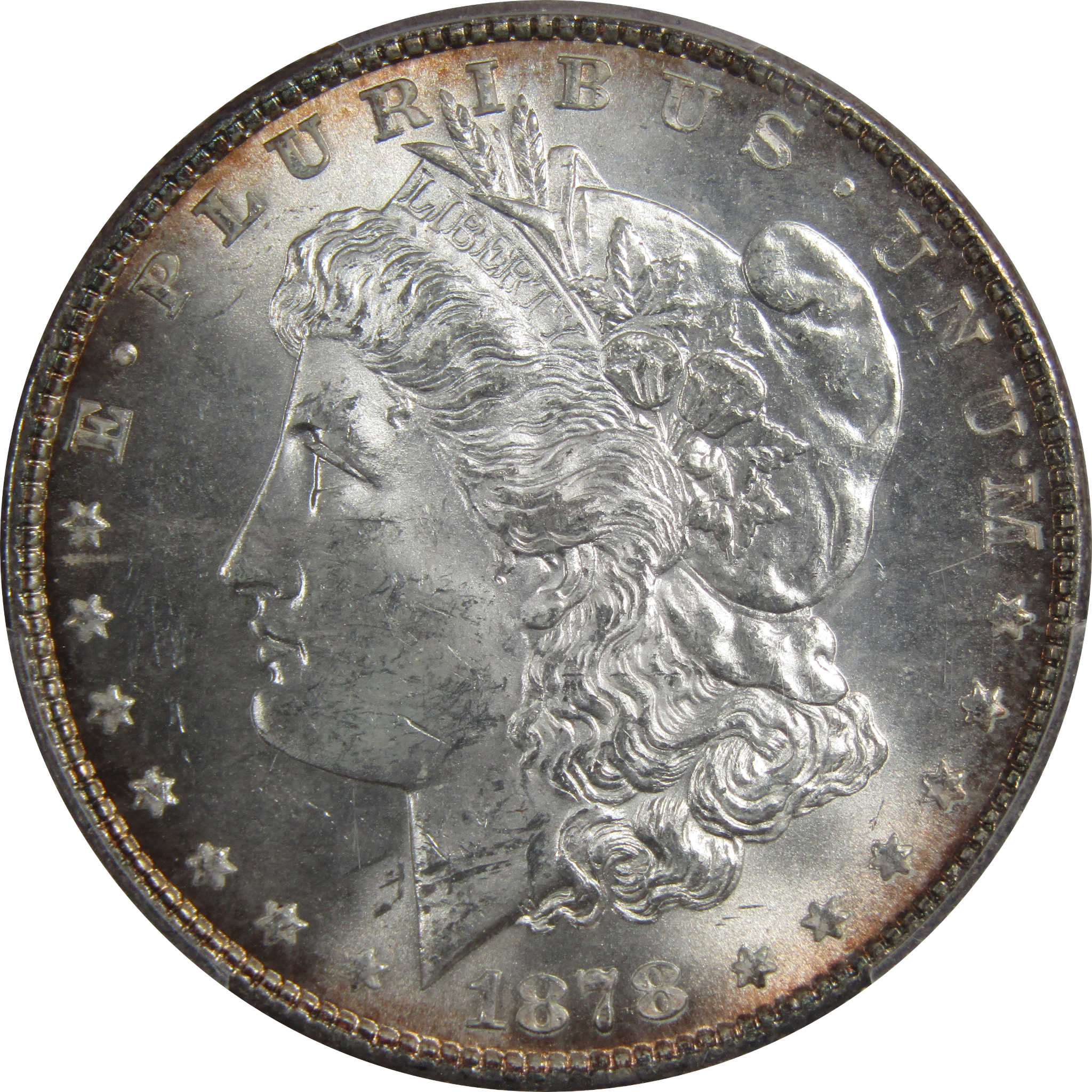 1878 8TF Morgan Dollar MS 63 PCGS 90% Silver Uncirculated SKU:I150 - Morgan coin - Morgan silver dollar - Morgan silver dollar for sale - Profile Coins &amp; Collectibles