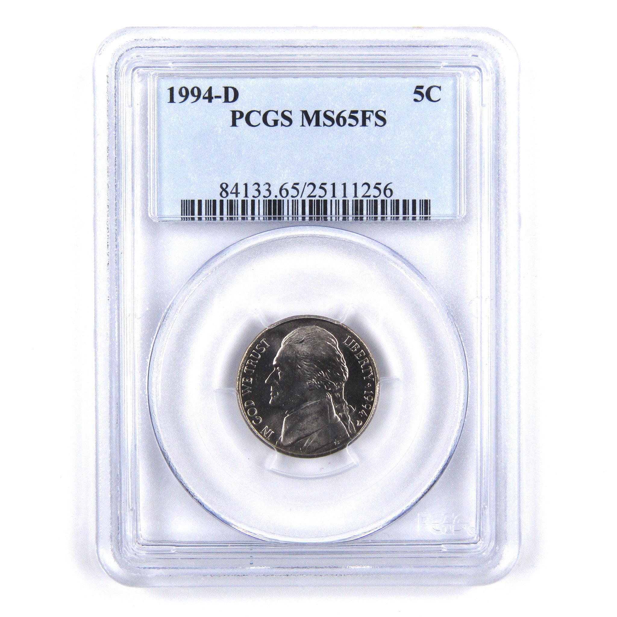 1994 D Jefferson Nickel MS 65 FS PCGS 5c Uncirculated SKU:CPC2374