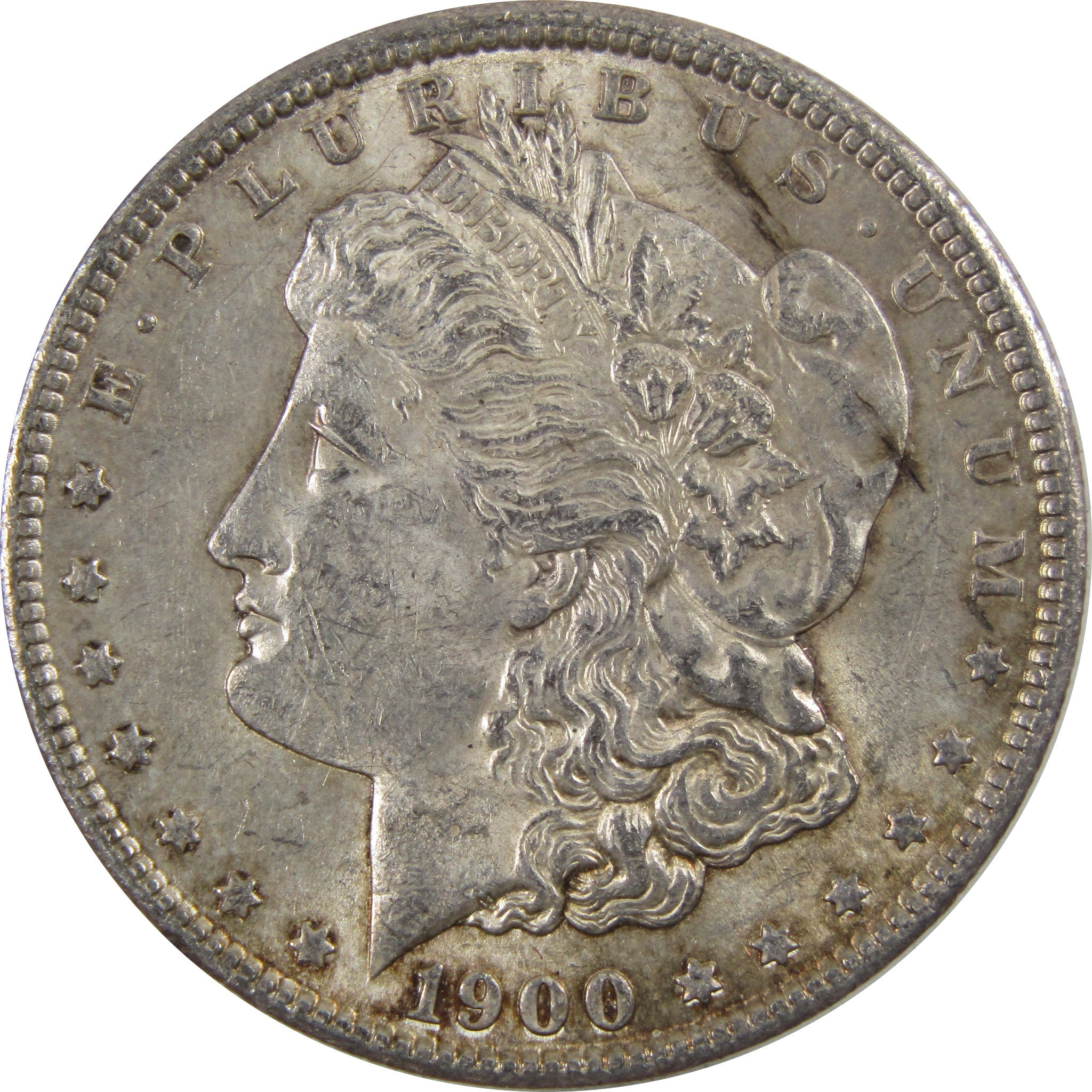 1900 Morgan Dollar AU About Uncirculated 90% Silver $1 Coin SKU:I5495 - Morgan coin - Morgan silver dollar - Morgan silver dollar for sale - Profile Coins &amp; Collectibles