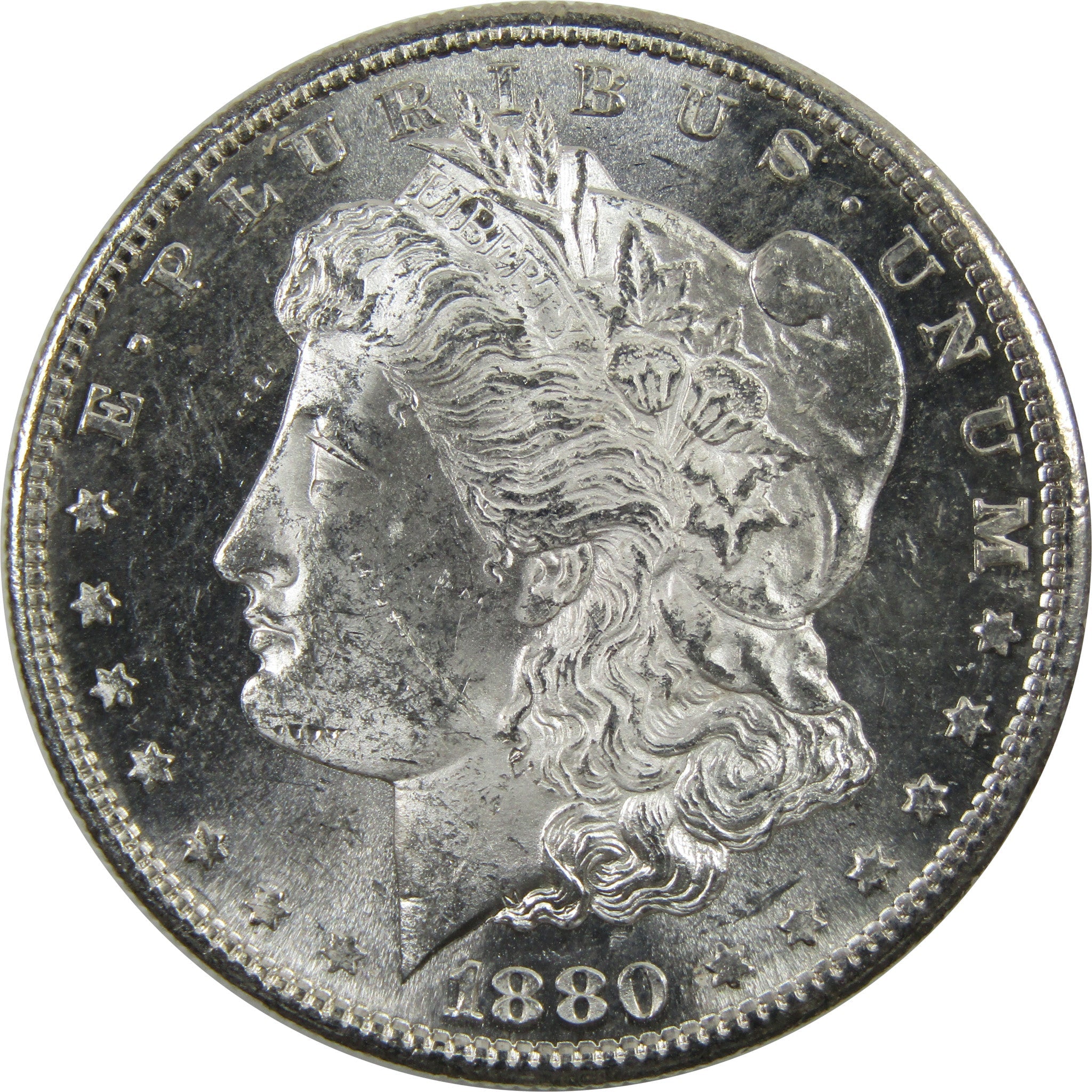 1880 S Morgan Dollar BU Uncirculated 90% Silver $1 Coin SKU:I5438 - Morgan coin - Morgan silver dollar - Morgan silver dollar for sale - Profile Coins &amp; Collectibles