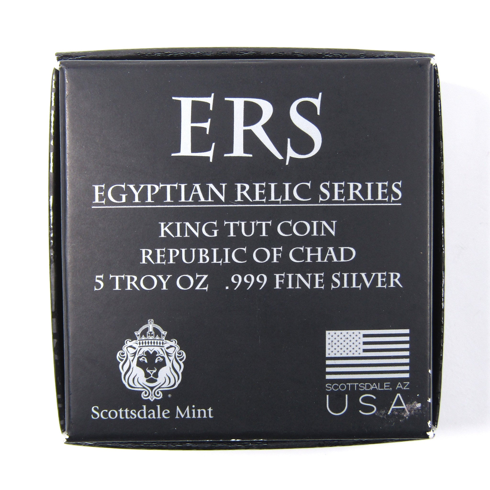 2016 Egyptian Relic Series King Tut Silver Antiqued SKU:CPC2050