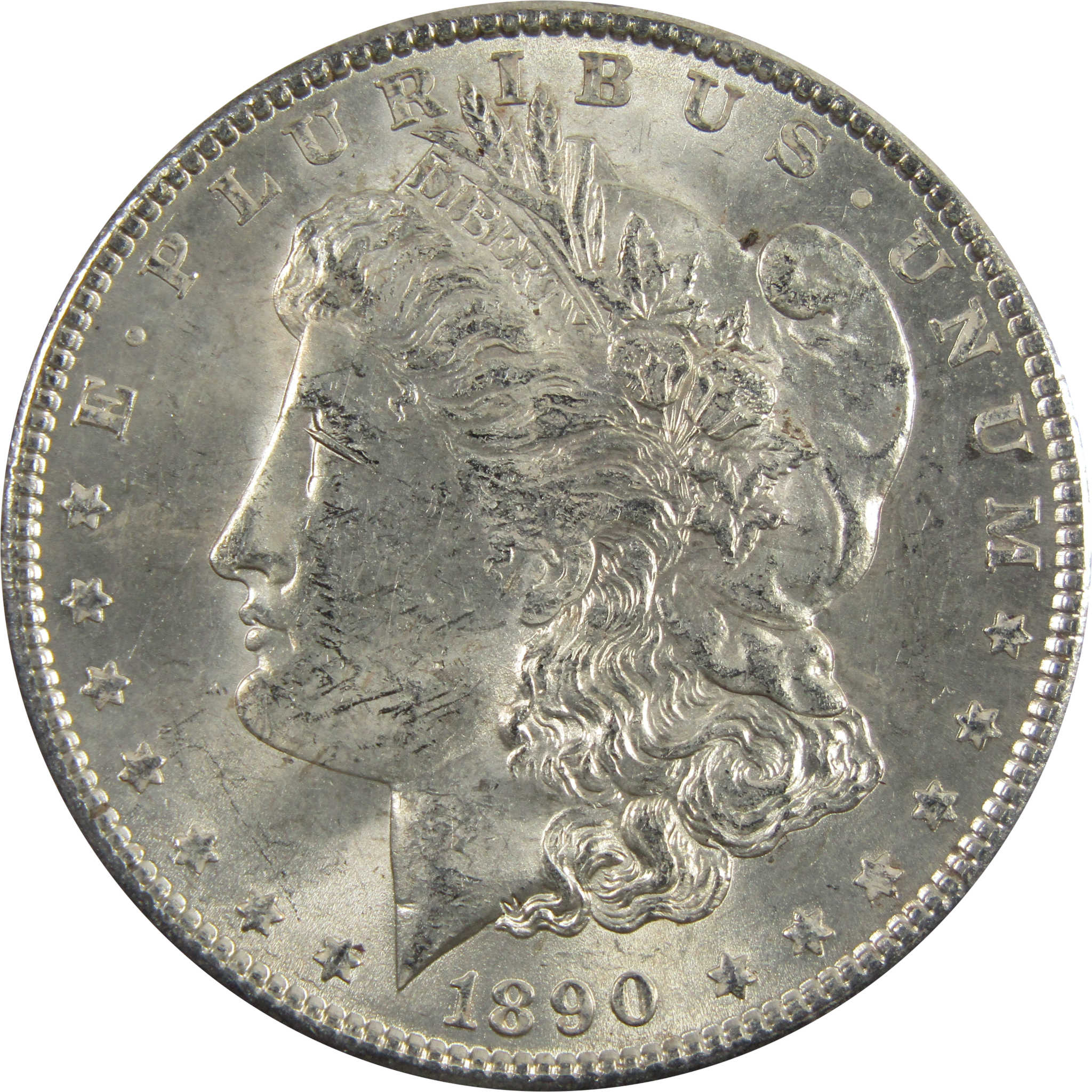 1890 Morgan Dollar BU Uncirculated 90% Silver $1 Coin SKU:I5144 - Morgan coin - Morgan silver dollar - Morgan silver dollar for sale - Profile Coins &amp; Collectibles