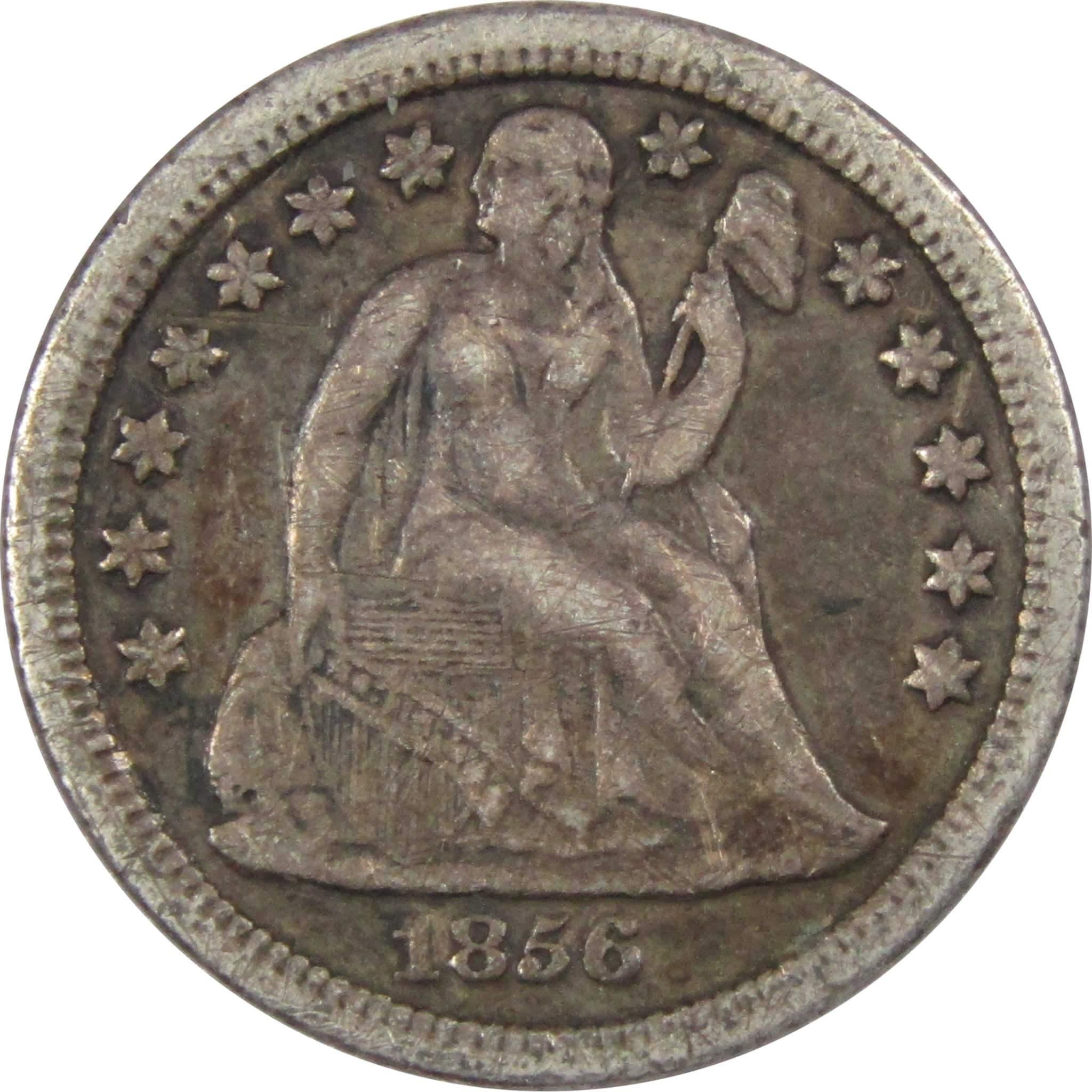 1856 O Seated Liberty Dime VF Very Fine Details Silver 10c SKU:CPC678