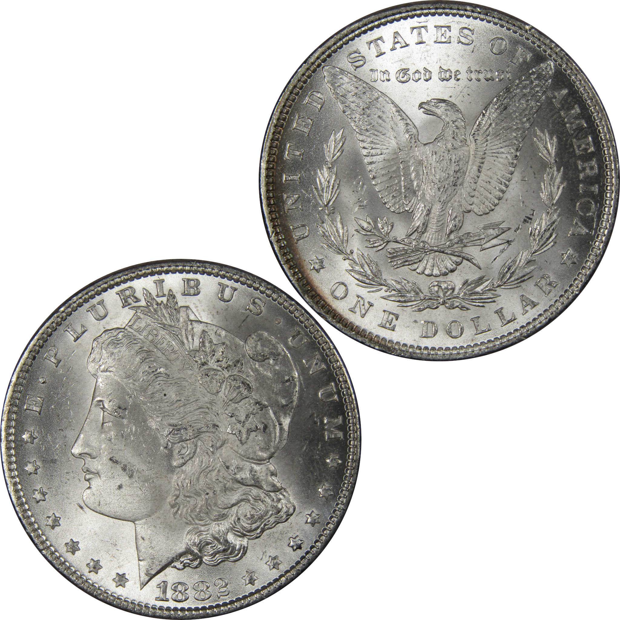 1882 Morgan Dollar BU Uncirculated Mint State 90% Silver SKU:IPC9713 - Morgan coin - Morgan silver dollar - Morgan silver dollar for sale - Profile Coins &amp; Collectibles