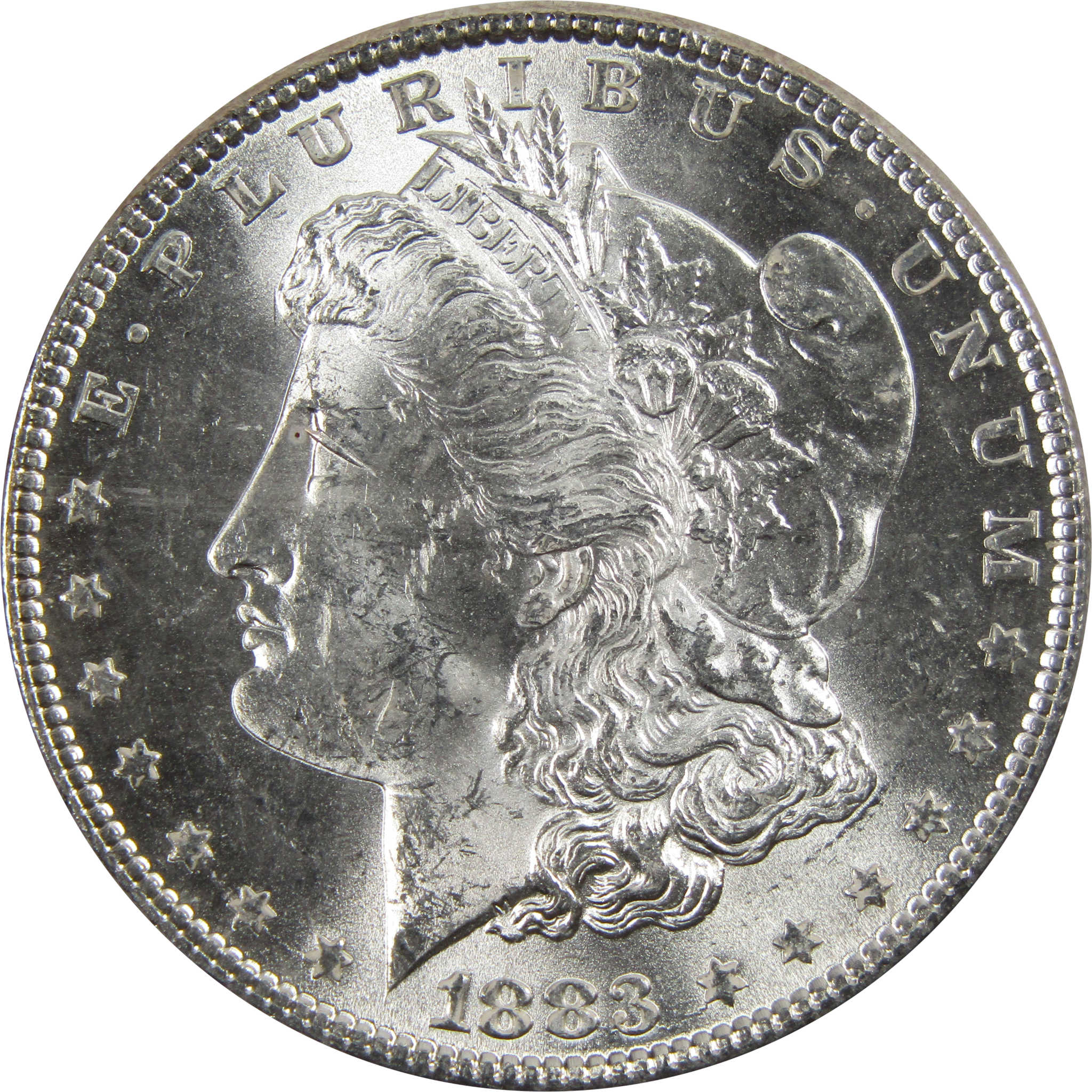 1883 Morgan Dollar BU Uncirculated 90% Silver $1 Coin SKU:I5171 - Morgan coin - Morgan silver dollar - Morgan silver dollar for sale - Profile Coins &amp; Collectibles