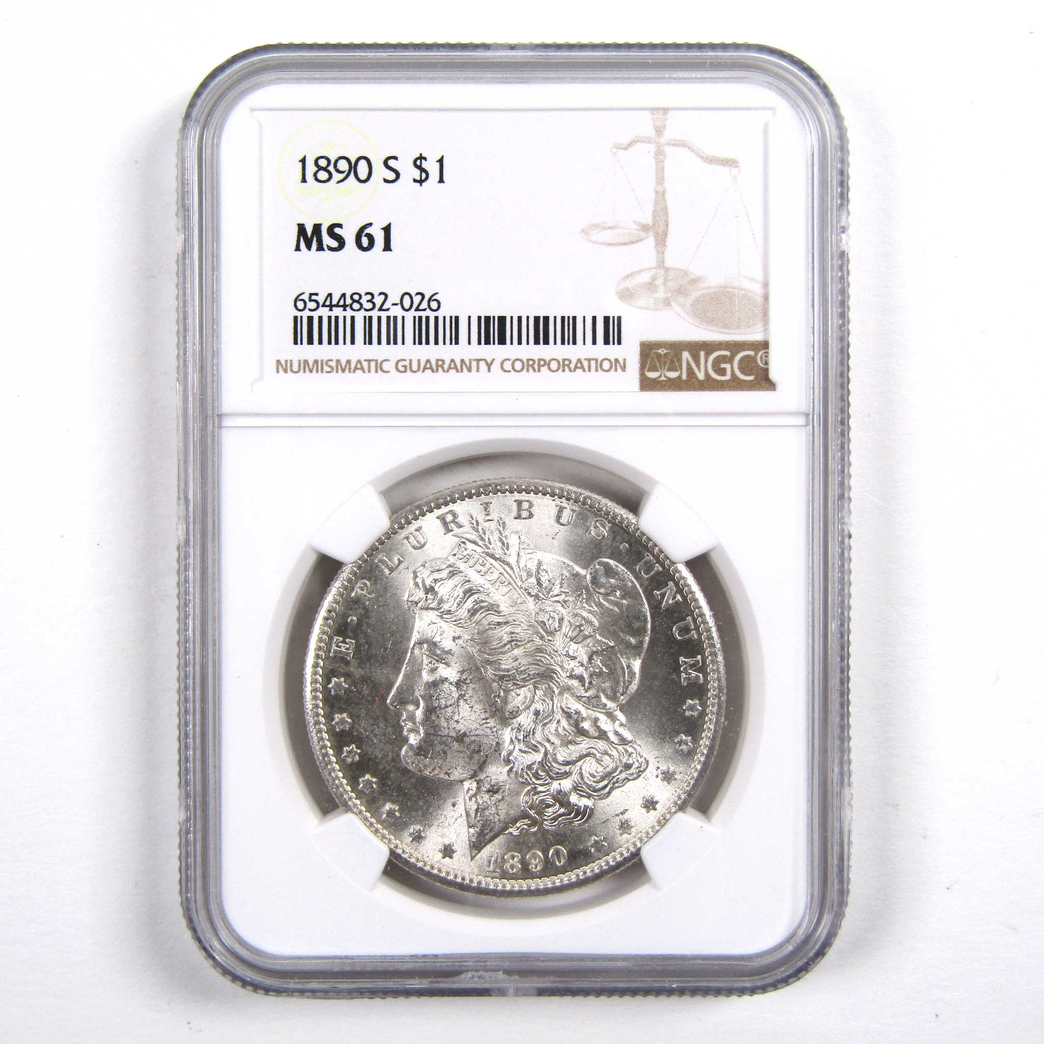 1890 S Morgan Dollar MS 61 NGC 90% Silver Uncirculated SKU:I3121 - Morgan coin - Morgan silver dollar - Morgan silver dollar for sale - Profile Coins &amp; Collectibles