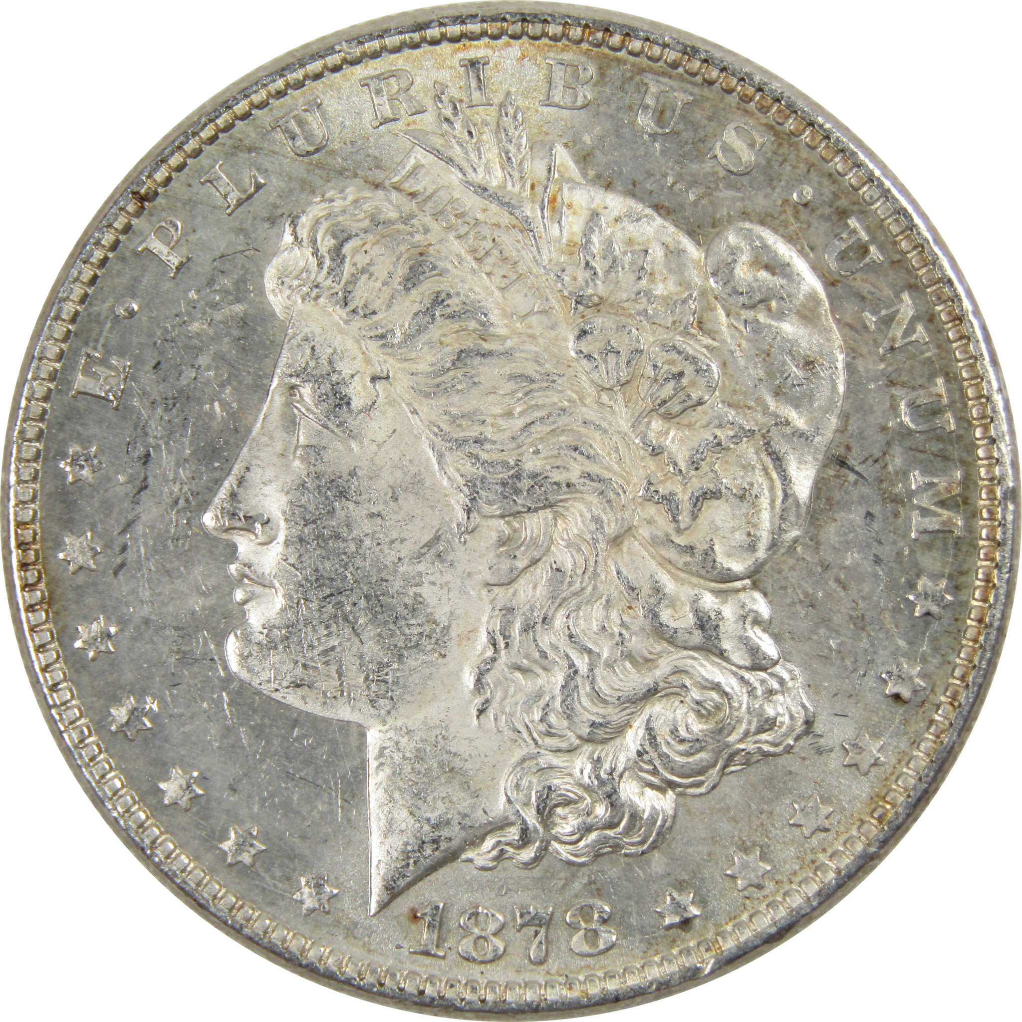 1878 8TF Morgan Dollar BU Uncirculated Mint State 90% Silver SKU:I3839 - Morgan coin - Morgan silver dollar - Morgan silver dollar for sale - Profile Coins &amp; Collectibles
