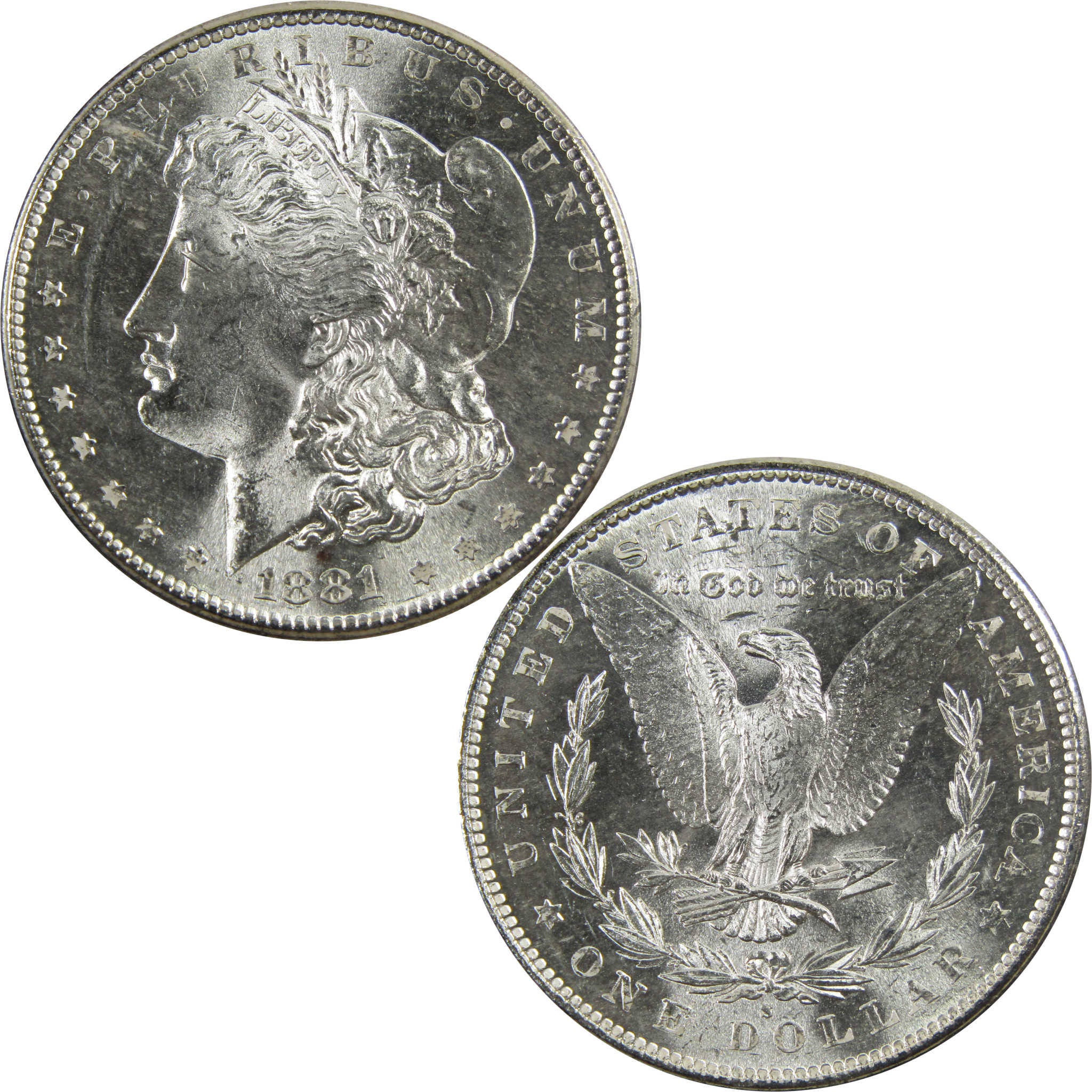 1881 S Morgan Dollar BU Uncirculated 90% Silver $1 Coin SKU:I5298 - Morgan coin - Morgan silver dollar - Morgan silver dollar for sale - Profile Coins &amp; Collectibles