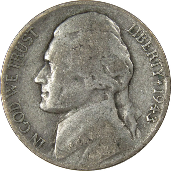 1943年 ベネズエラ銀貨 5スクレ アントニオ・ホセ・デ・スクレ銀貨SV720 1943 S Jefferson Nickel Circulated Wartime Silver 5c Coin Collectible