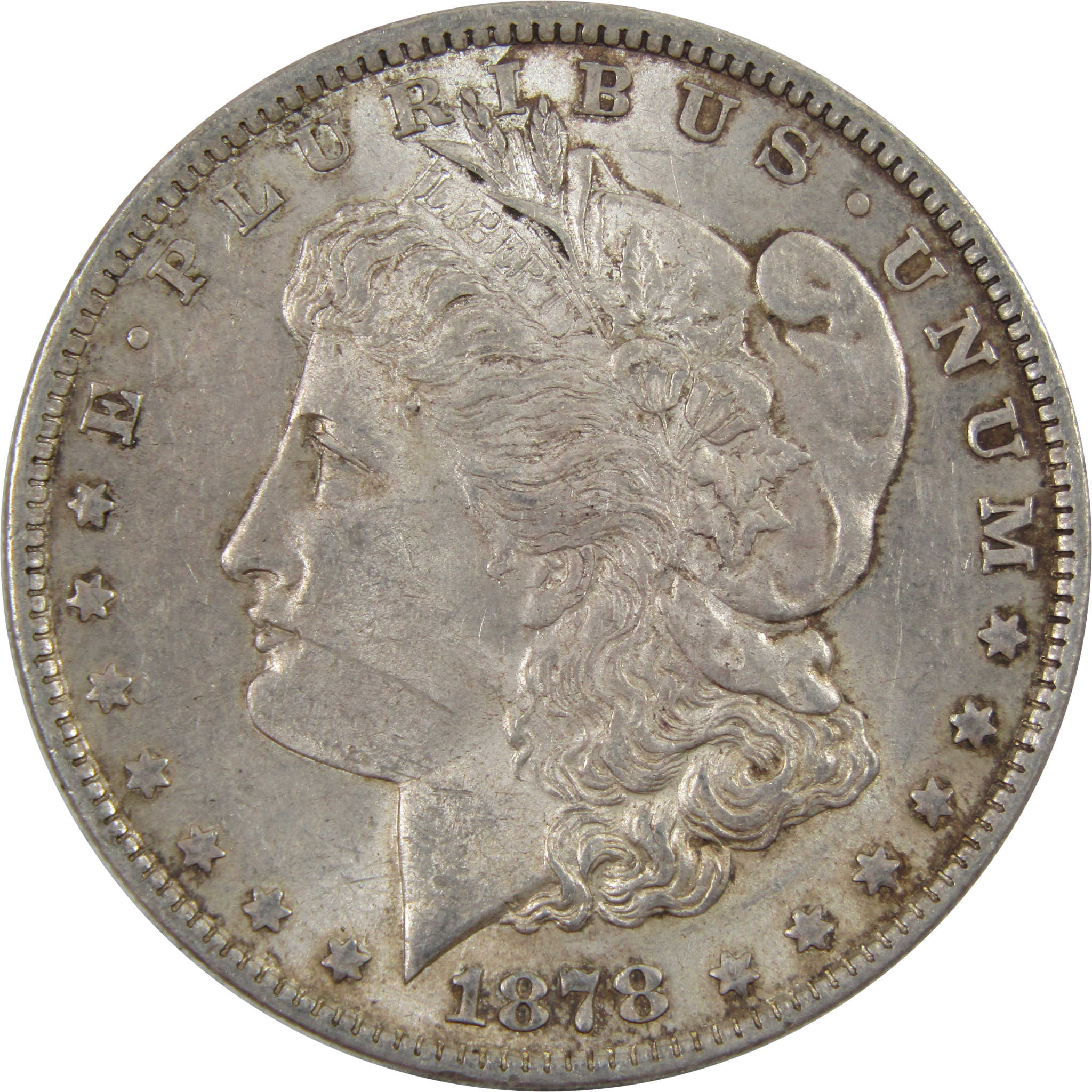 1878 7TF Rev 79 Morgan Dollar Borderline Uncirculated Silver SKU:I5119 - Morgan coin - Morgan silver dollar - Morgan silver dollar for sale - Profile Coins &amp; Collectibles
