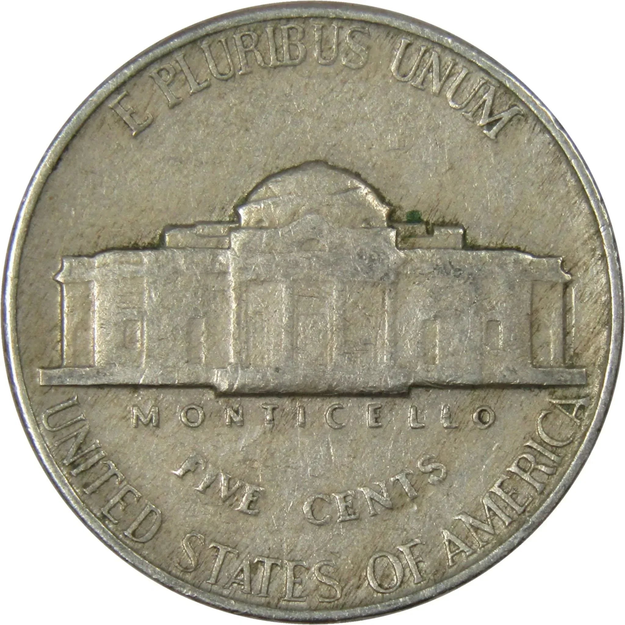 1949 Jefferson Nickel Circulated 5c Coin Collectible