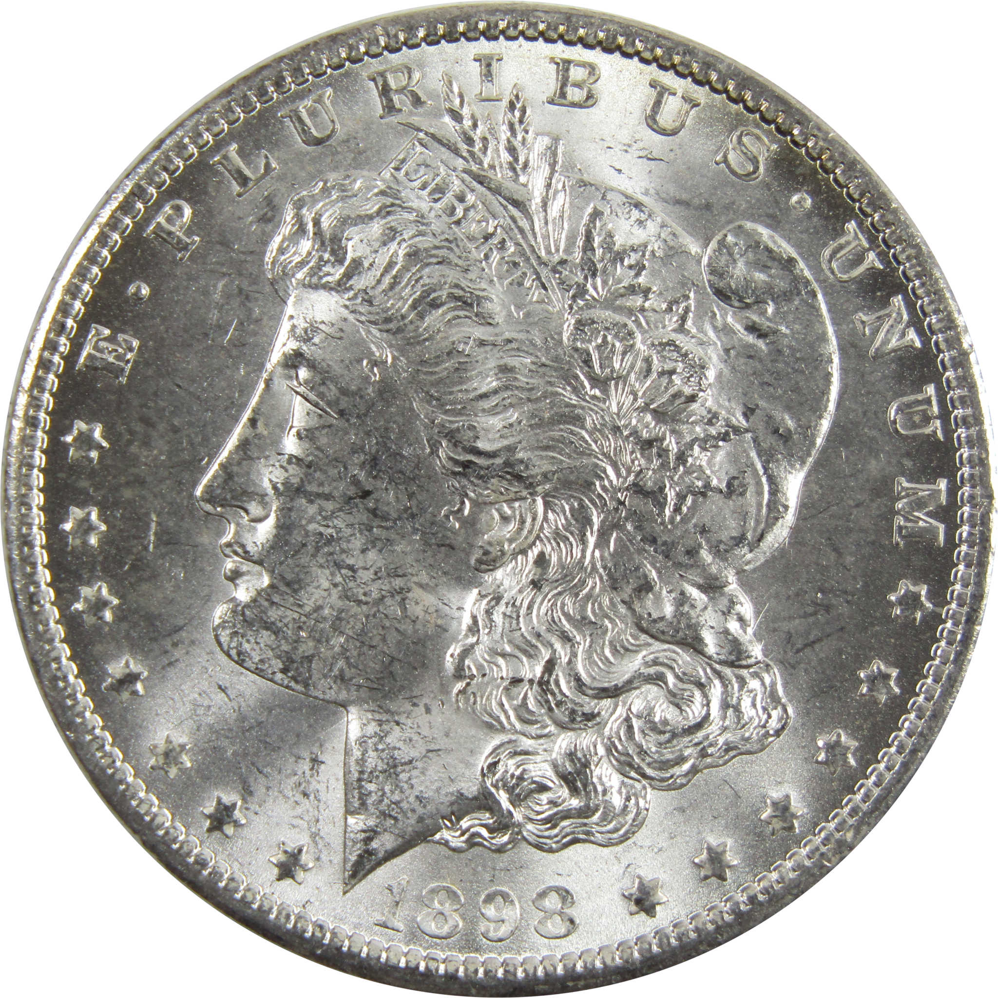 1898 O Morgan Dollar BU Uncirculated 90% Silver $1 Coin SKU:I5204 - Morgan coin - Morgan silver dollar - Morgan silver dollar for sale - Profile Coins &amp; Collectibles