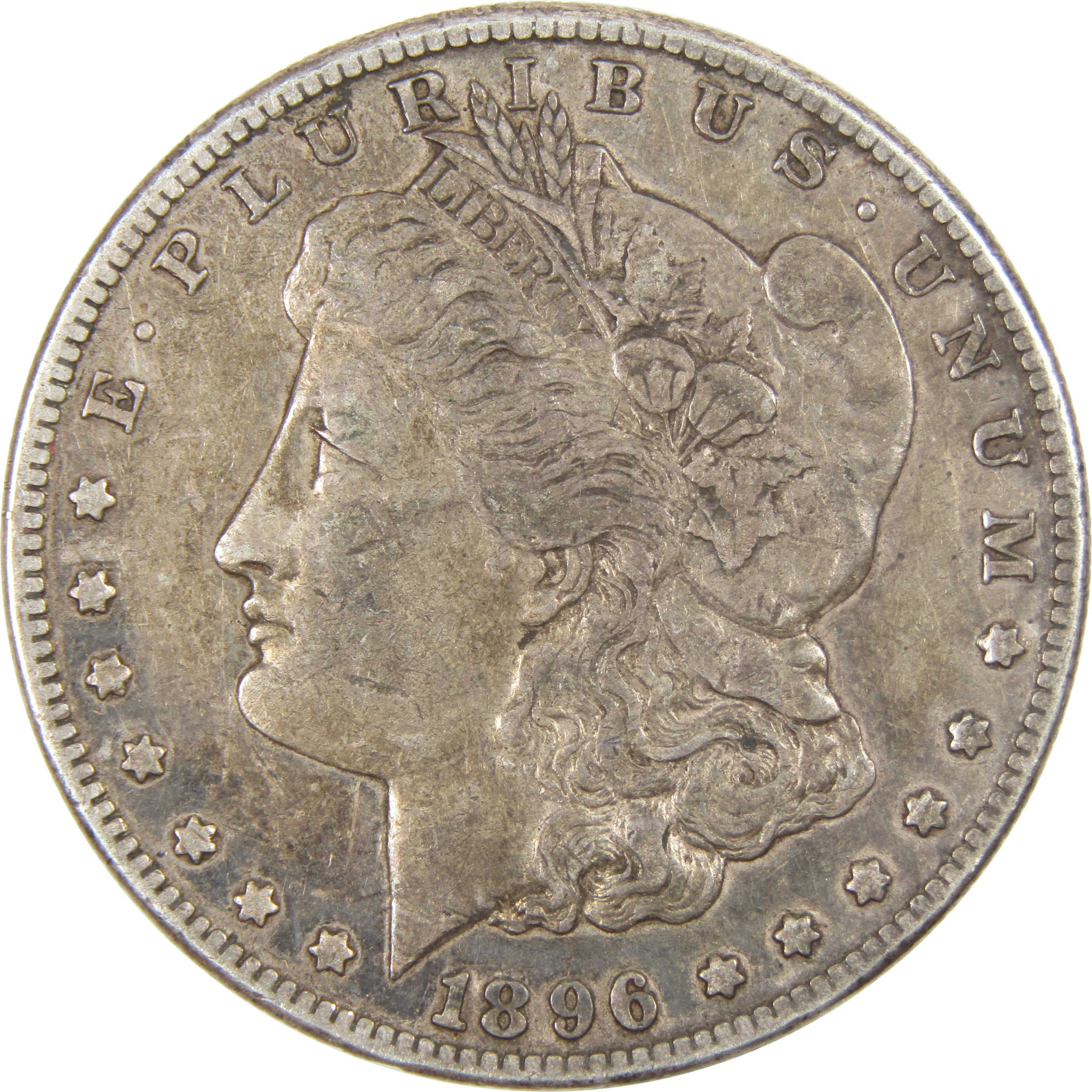 1896 S Morgan Dollar XF EF Extremely Fine 90% Silver $1 Coin SKU:I4042 - Morgan coin - Morgan silver dollar - Morgan silver dollar for sale - Profile Coins &amp; Collectibles