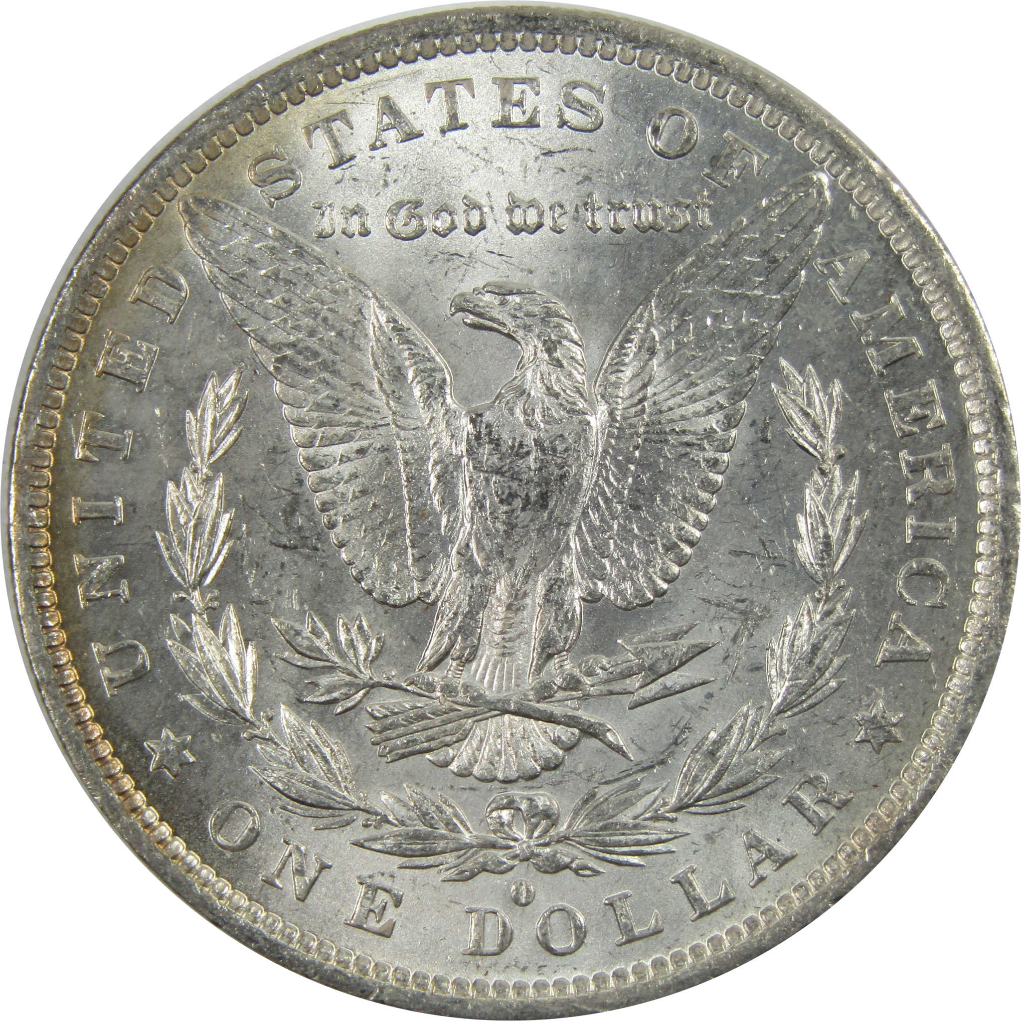 1883 O Morgan Dollar BU Choice Uncirculated 90% Silver Toned SKU:I7140