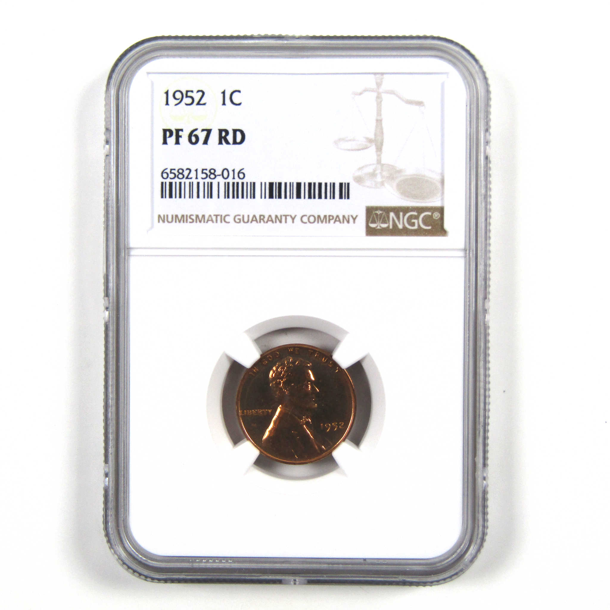 1952 Lincoln Wheat Cent PF 67 NGC Penny 1c Proof Coin SKU:I4488