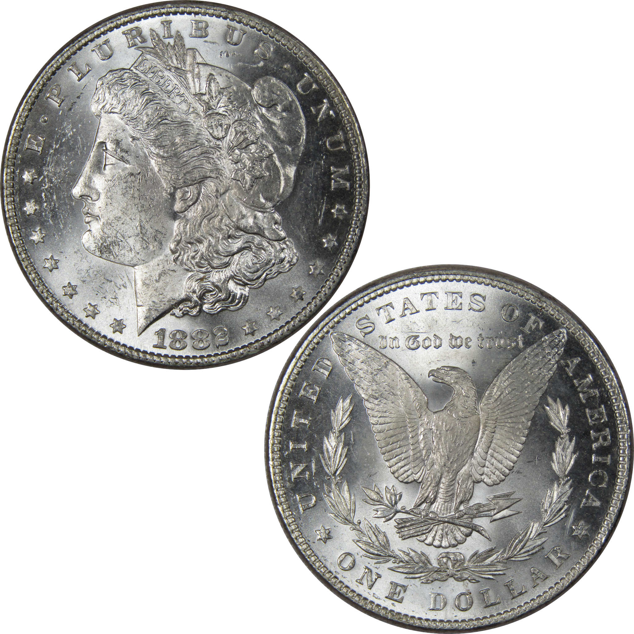 1882 Morgan Dollar BU Uncirculated Mint State 90% Silver SKU:IPC9696 - Morgan coin - Morgan silver dollar - Morgan silver dollar for sale - Profile Coins &amp; Collectibles