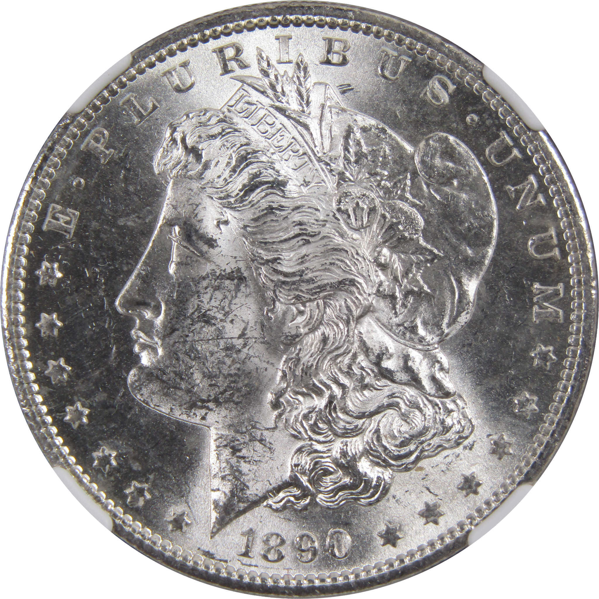 1890 S Morgan Dollar MS 61 NGC 90% Silver Uncirculated SKU:I3129 - Morgan coin - Morgan silver dollar - Morgan silver dollar for sale - Profile Coins &amp; Collectibles