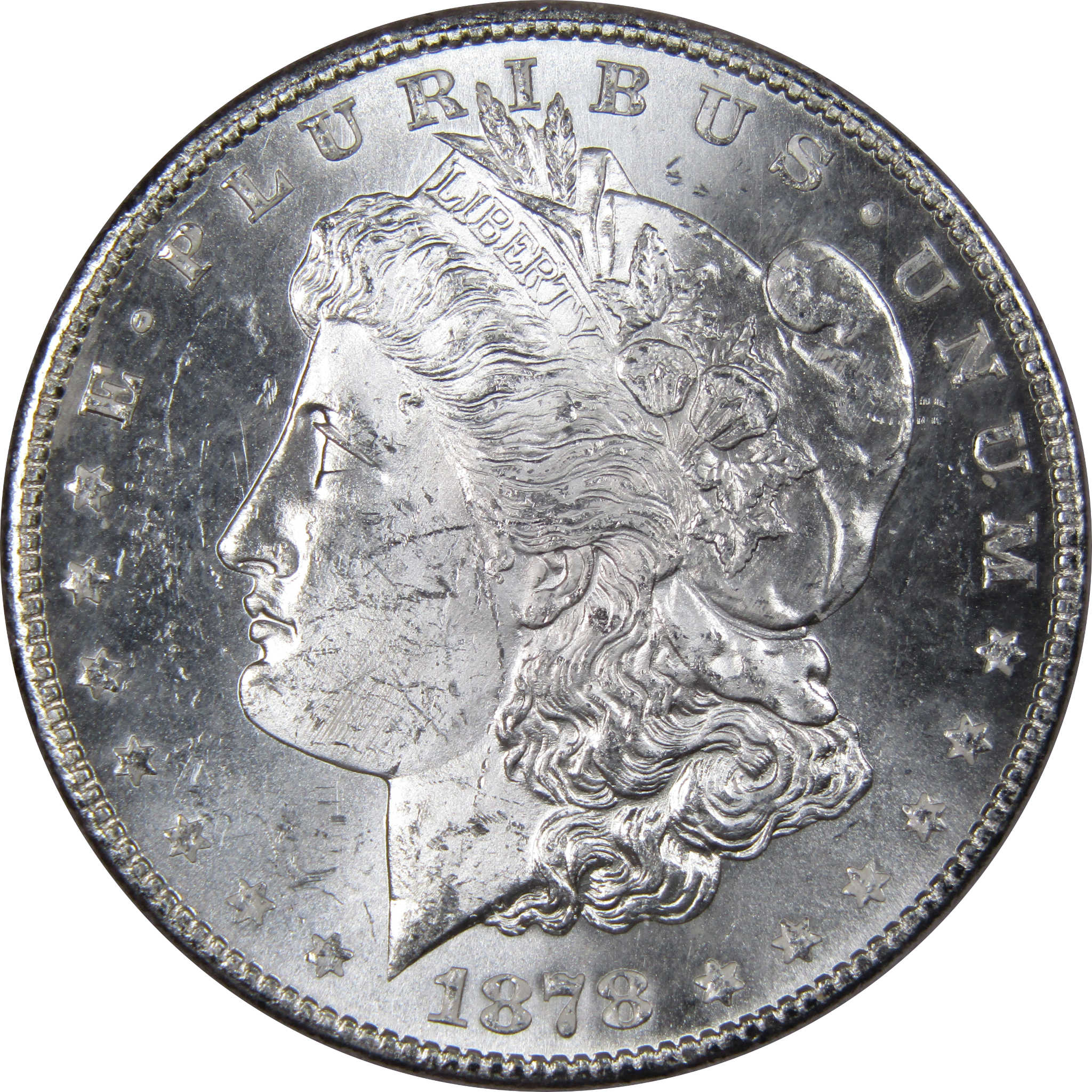 1878 S Morgan Dollar BU Uncirculated Mint State 90% Silver SKU:IPC8883 - Morgan coin - Morgan silver dollar - Morgan silver dollar for sale - Profile Coins &amp; Collectibles