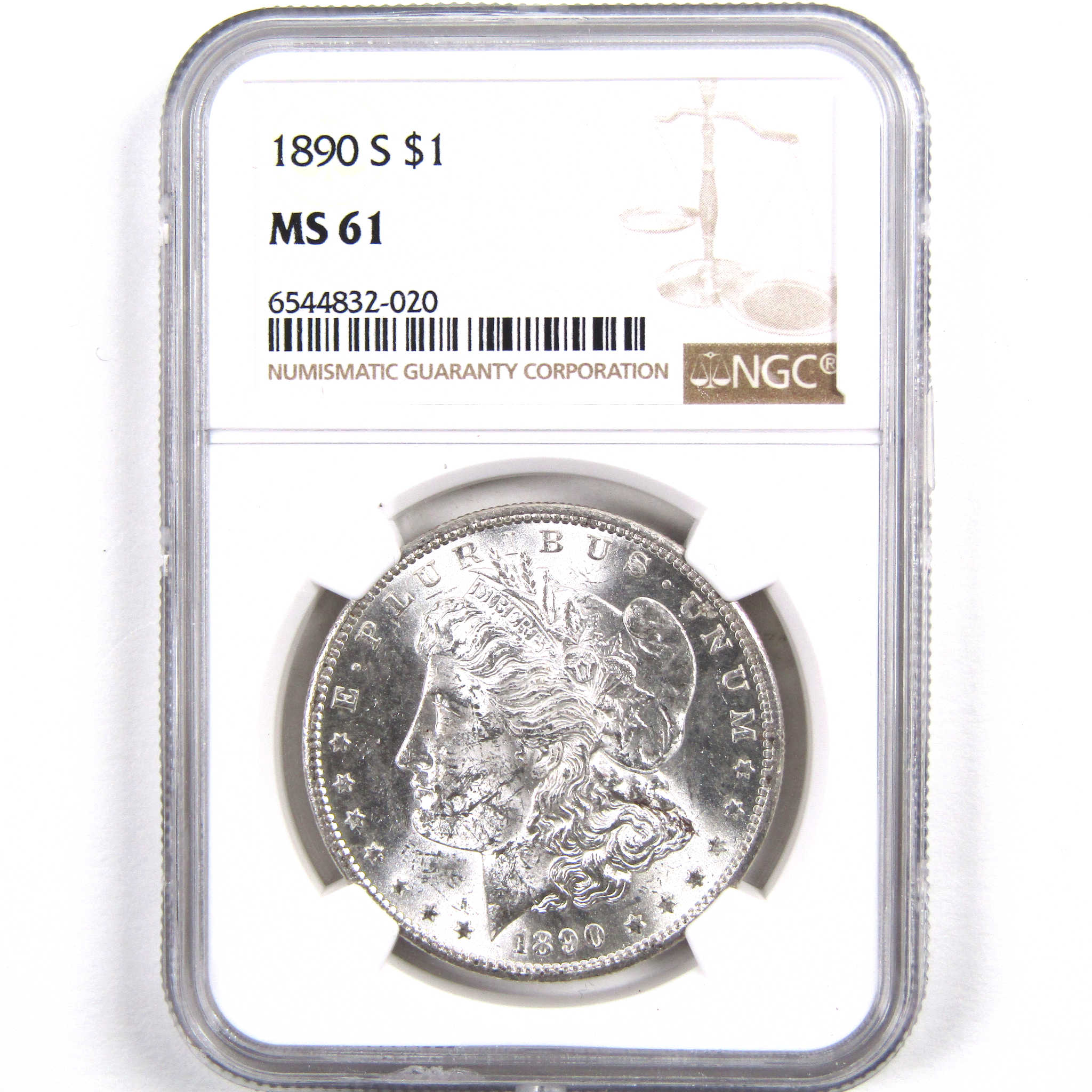 1890 S Morgan Dollar MS 61 NGC 90% Silver Uncirculated SKU:I3098 - Morgan coin - Morgan silver dollar - Morgan silver dollar for sale - Profile Coins &amp; Collectibles