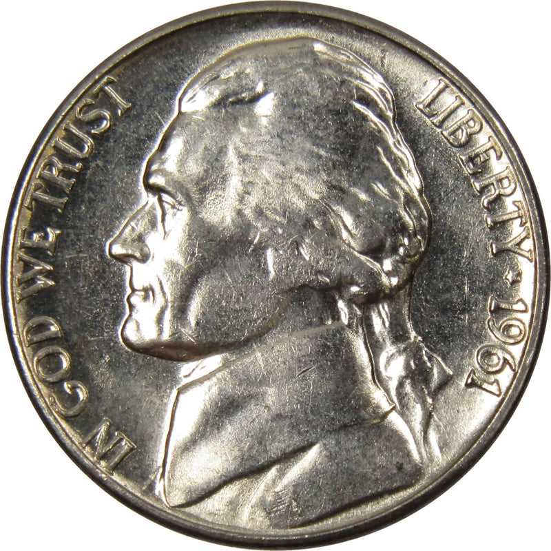 1961 D Jefferson Nickel 5 Cent Piece BU Uncirculated Mint State 5c US Coin - Jefferson Nickels - Jefferson Nickels for Sale - Profile Coins &amp; Collectibles