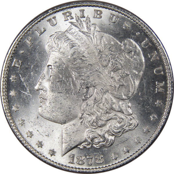 1878 7TF Rev 78 Morgan Dollar BU Uncirculated Silver SKU:IPC8757 - Morgan coin - Morgan silver dollar - Morgan silver dollar for sale - Profile Coins &amp; Collectibles