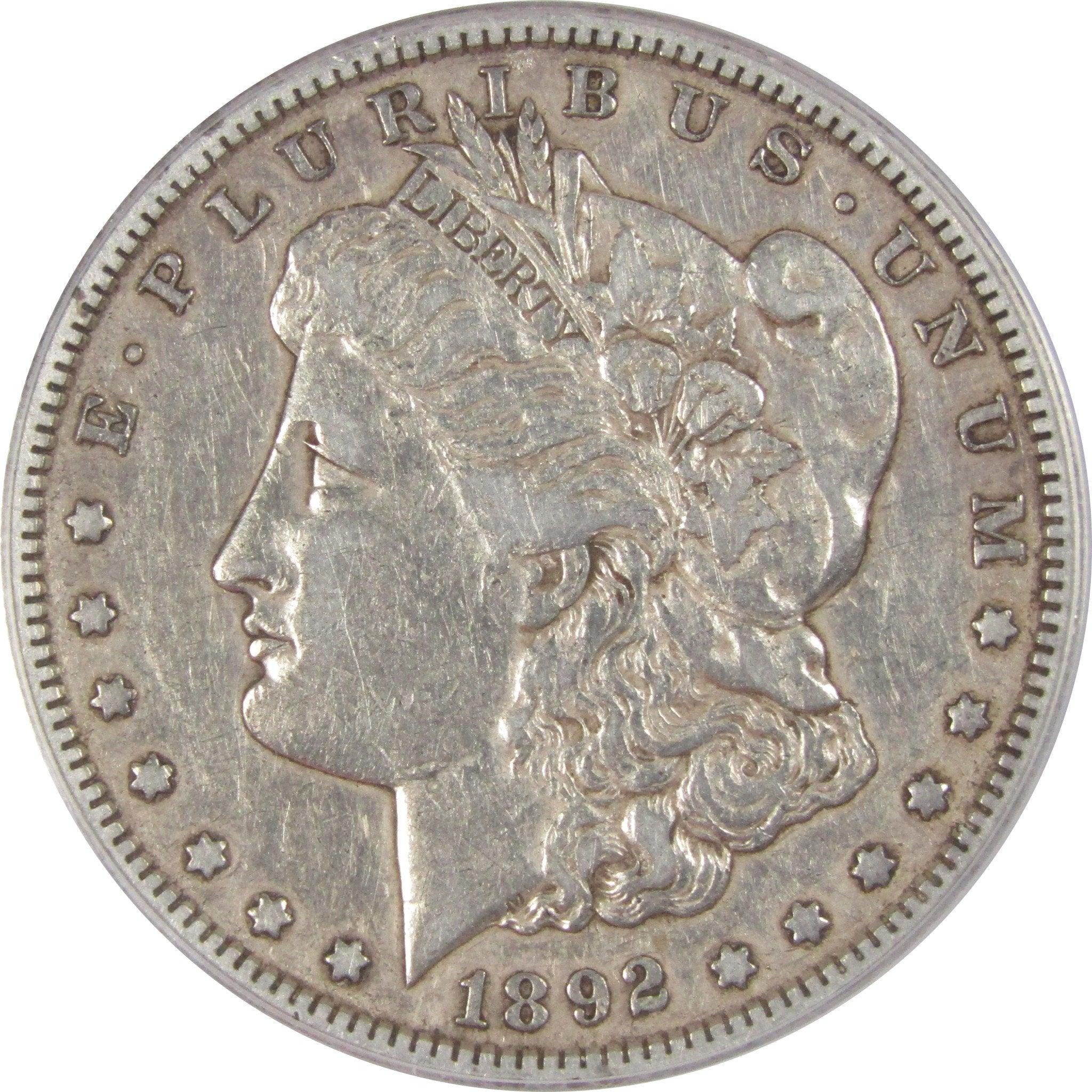 1892 S Morgan Dollar EF 40 Details ANACS 90% Silver SKU:CPC1118 - Morgan coin - Morgan silver dollar - Morgan silver dollar for sale - Profile Coins &amp; Collectibles