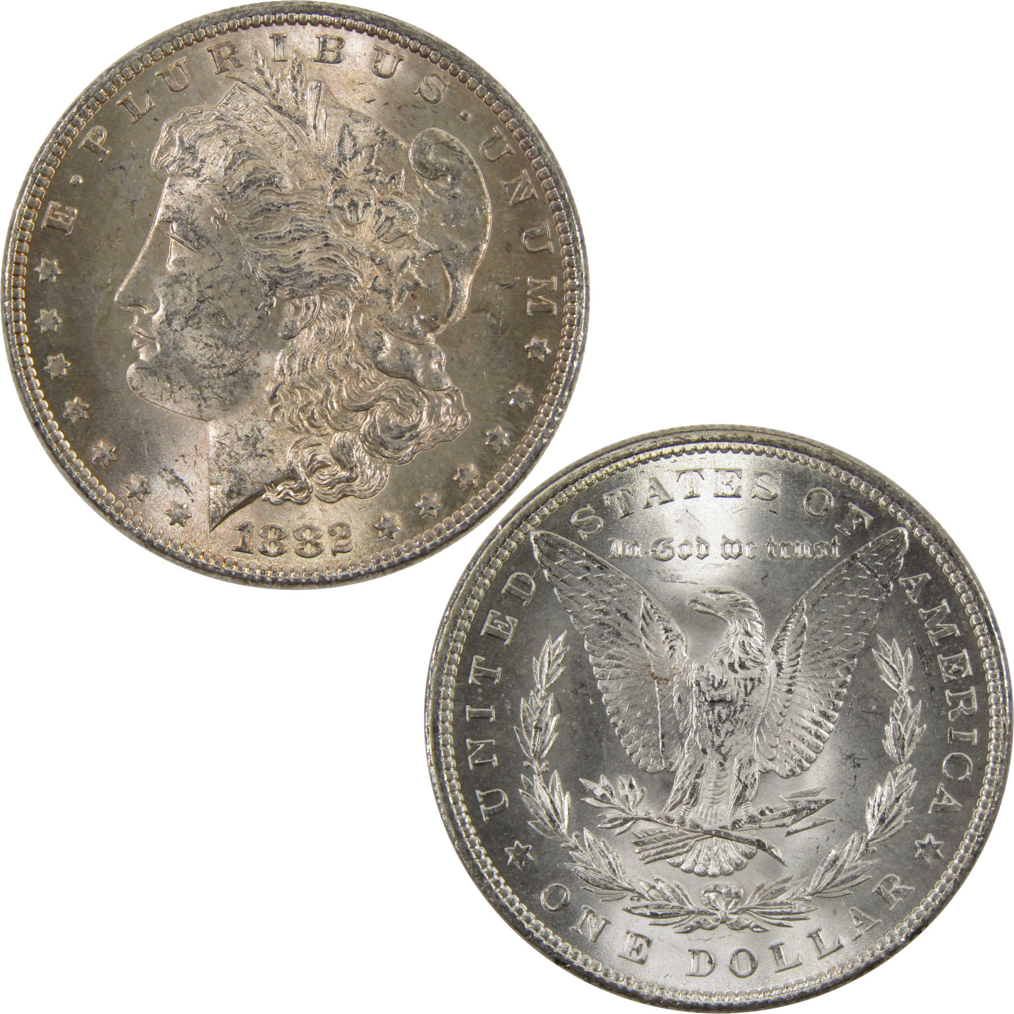 1882 Morgan Dollar BU Uncirculated 90% Silver $1 Coin SKU:I7634 - Morgan coin - Morgan silver dollar - Morgan silver dollar for sale - Profile Coins &amp; Collectibles