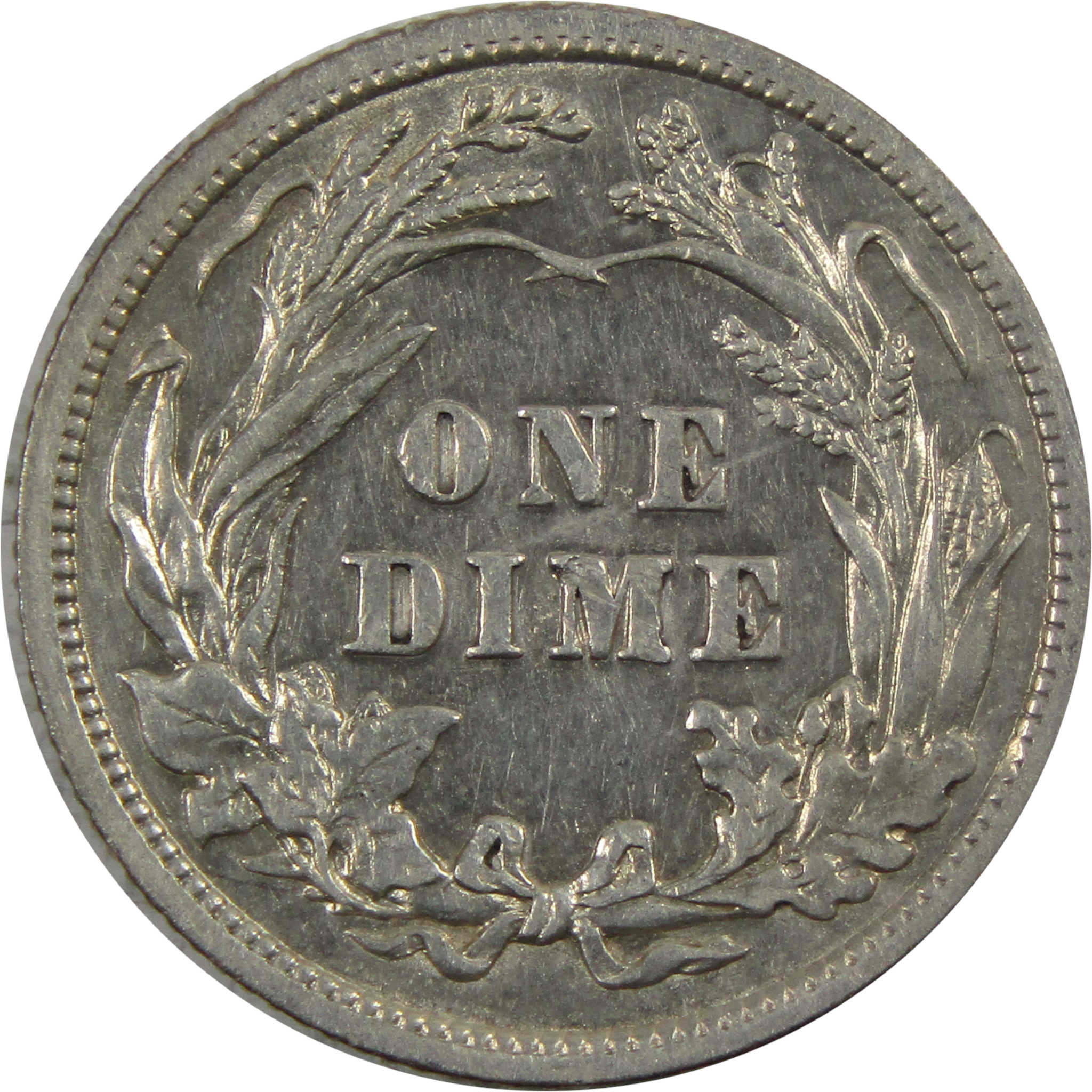 1916 Barber Dime AU About Uncirculated Details Silver 10c SKU:I4956
