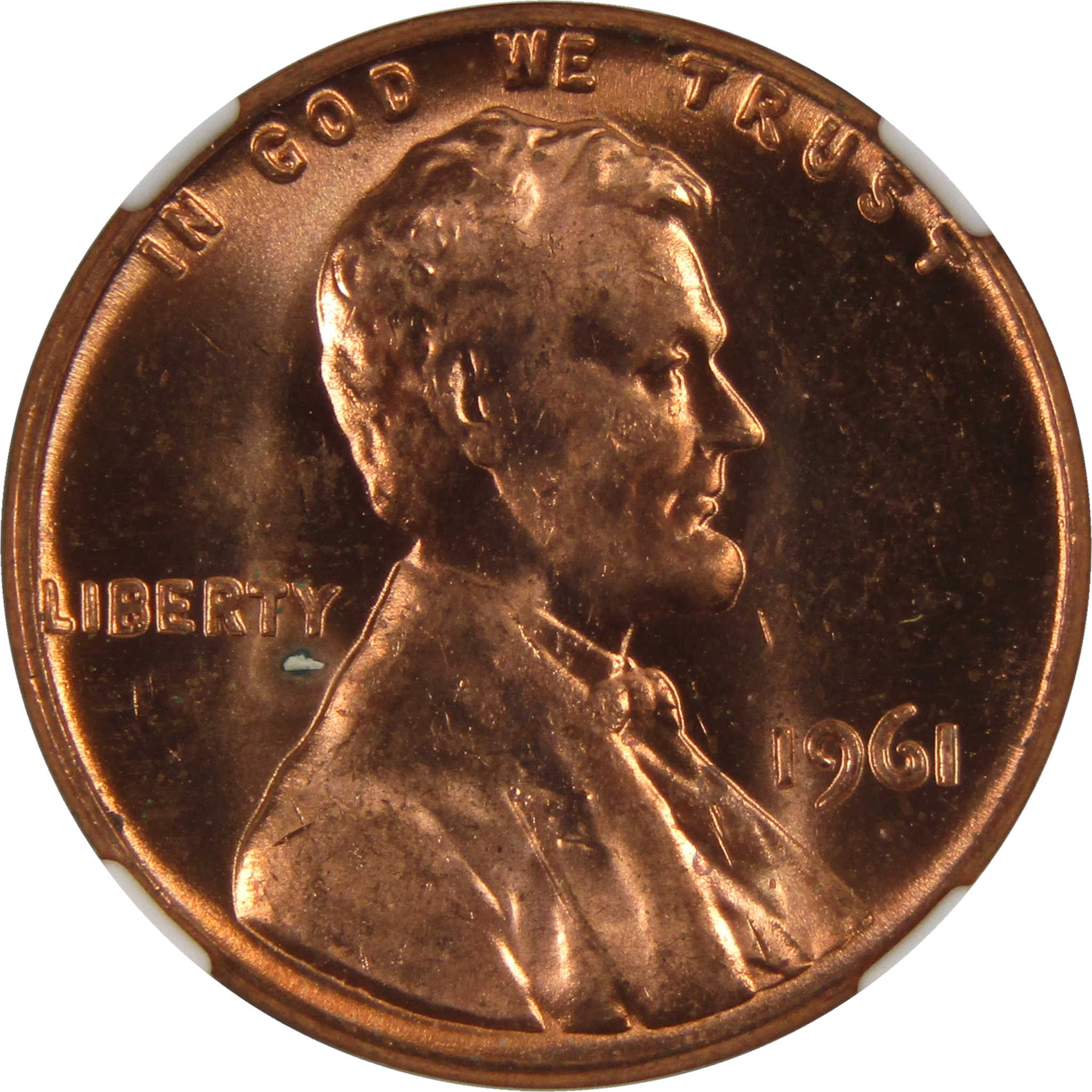 1961 Lincoln Memorial Cent MS 66 RD NGC Penny Uncirculated SKU:I3686