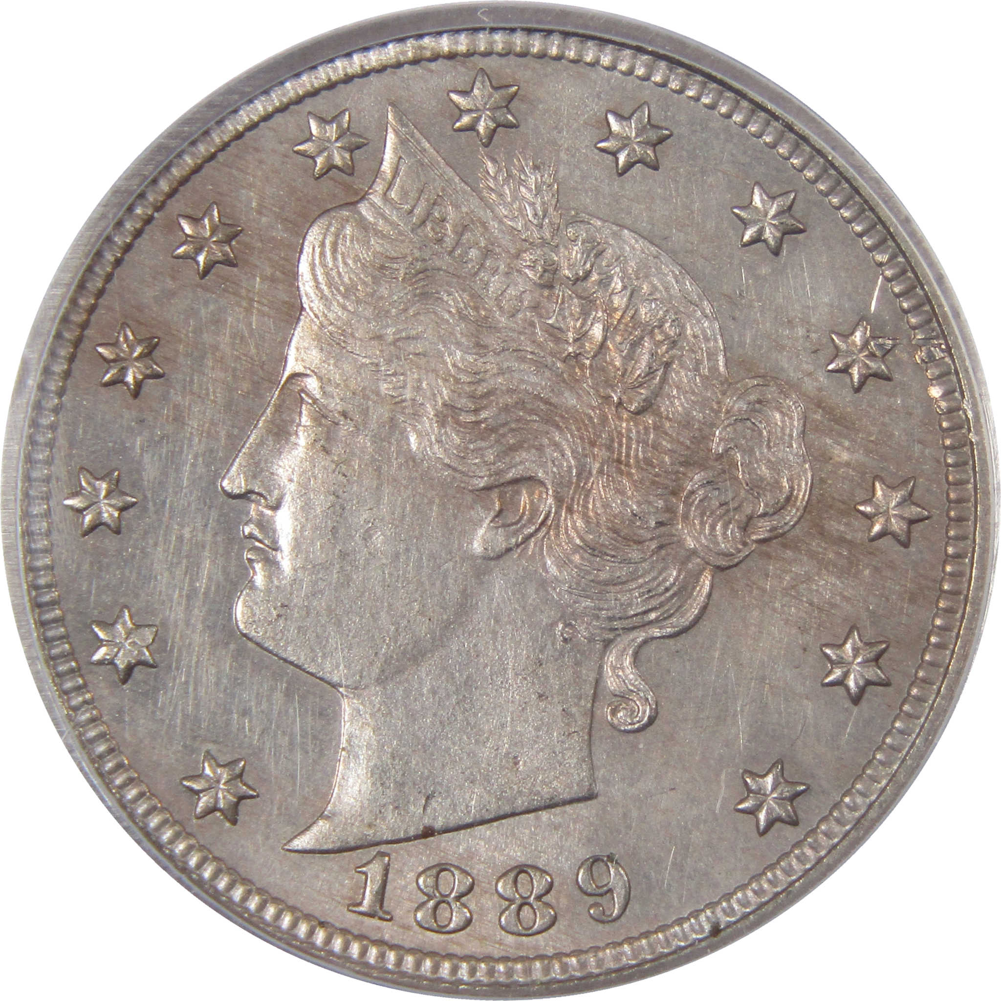 1889 Liberty Head V Nickel 5 Cent Piece PR 62 PCGS 5c Proof SKU:I349