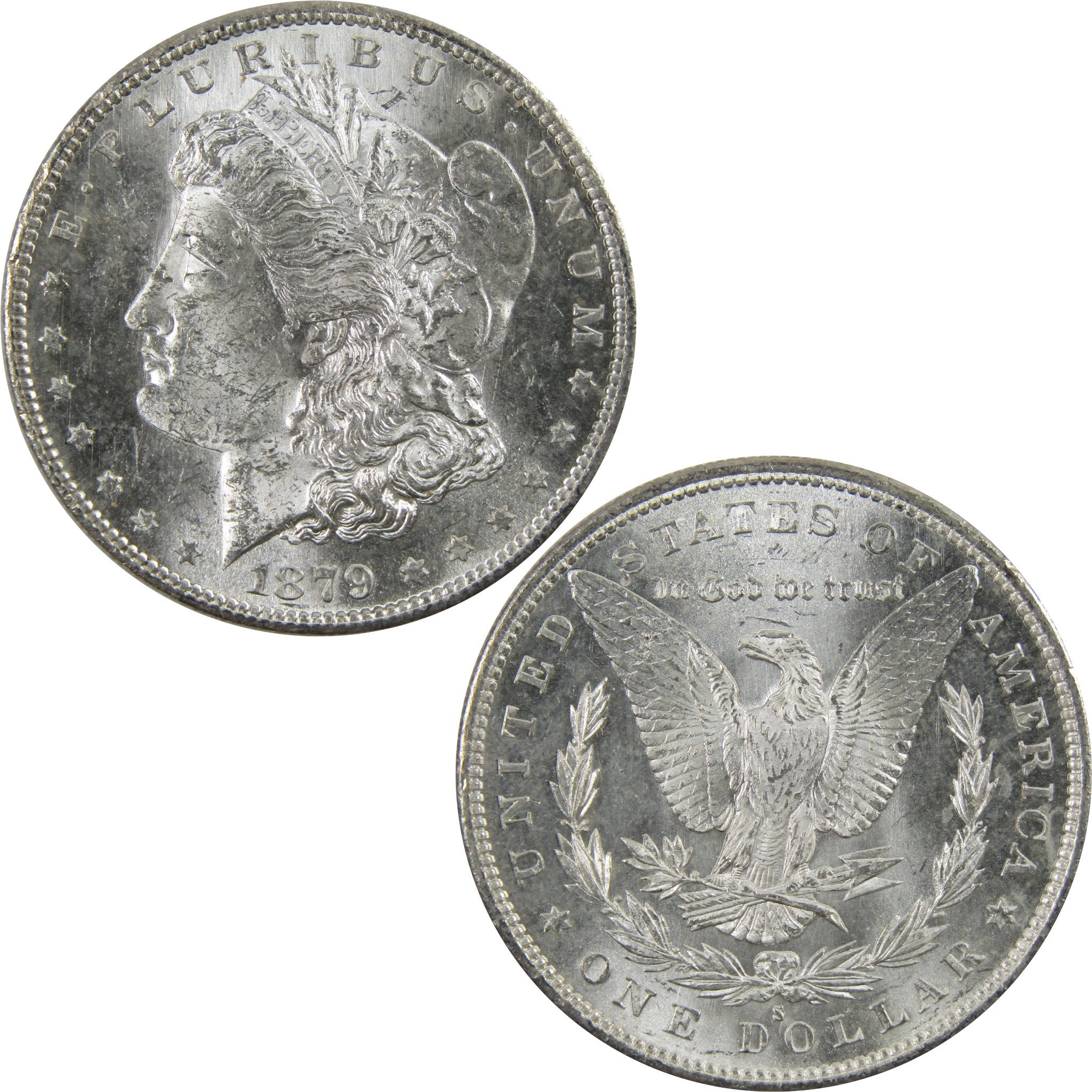 1879 S Morgan Dollar BU Uncirculated 90% Silver $1 SKU:I5445 - Morgan coin - Morgan silver dollar - Morgan silver dollar for sale - Profile Coins &amp; Collectibles