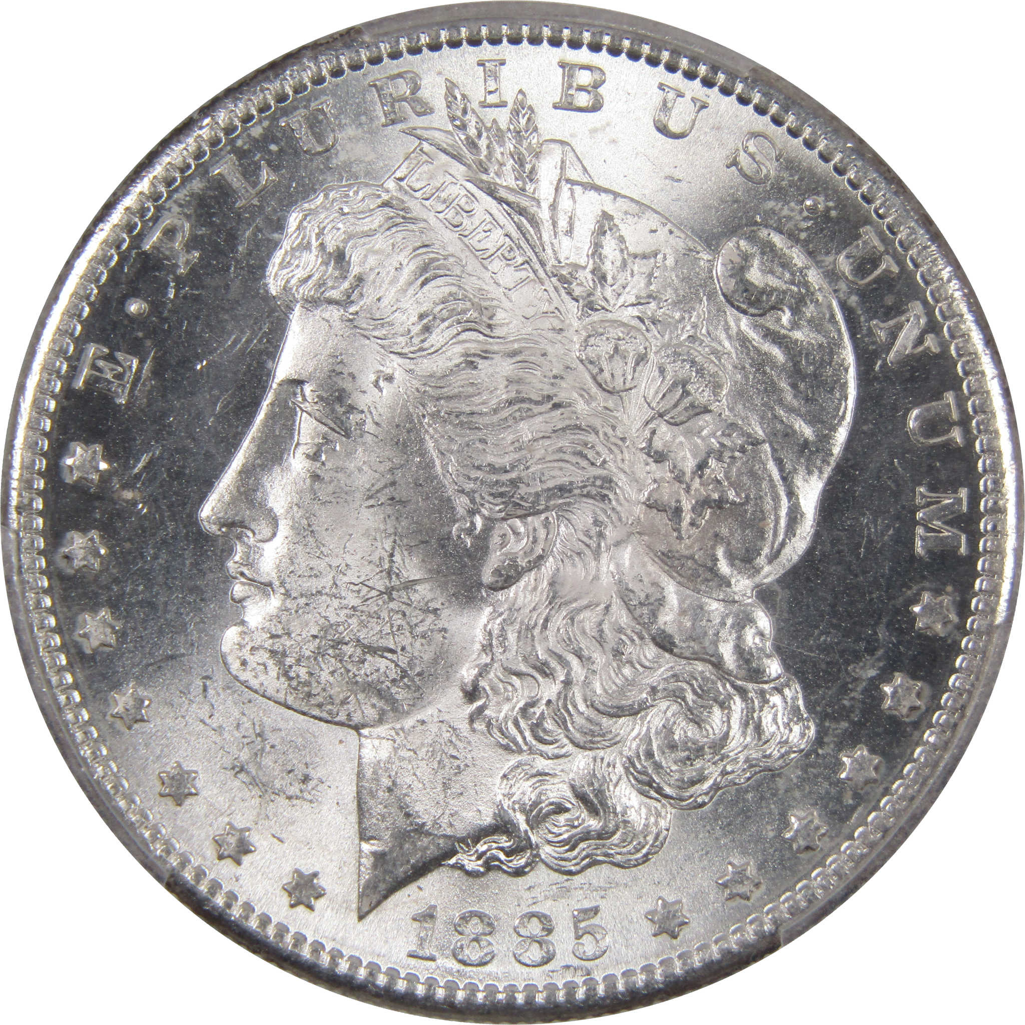 1885 S Morgan Dollar MS 63 PCGS 90% Silver Uncirculated SKU:I3046 - Morgan coin - Morgan silver dollar - Morgan silver dollar for sale - Profile Coins &amp; Collectibles