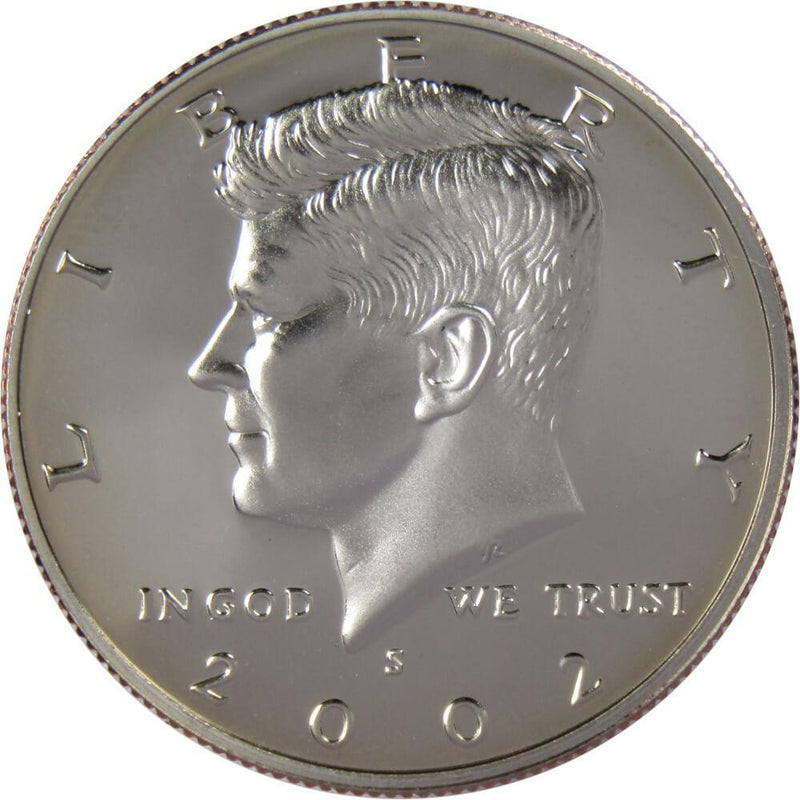 2002 S Kennedy Half Dollar Choice Proof Clad 50c US Coin Collectible - Kennedy Half Dollars - JFK Half Dollar - Kennedy Coins - Profile Coins &amp; Collectibles