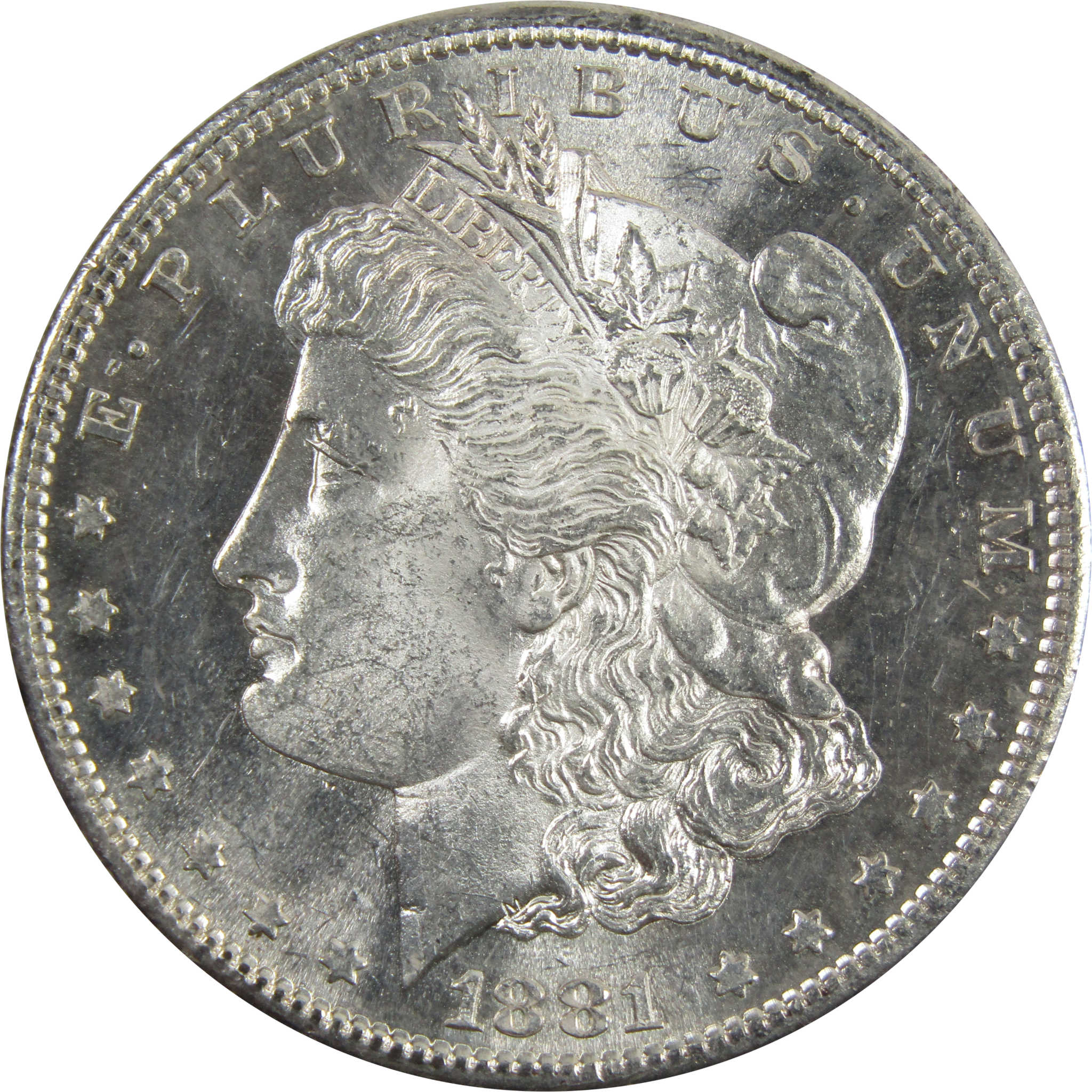 1881 S Morgan Dollar BU Uncirculated 90% Silver $1 Coin SKU:I5321 - Morgan coin - Morgan silver dollar - Morgan silver dollar for sale - Profile Coins &amp; Collectibles